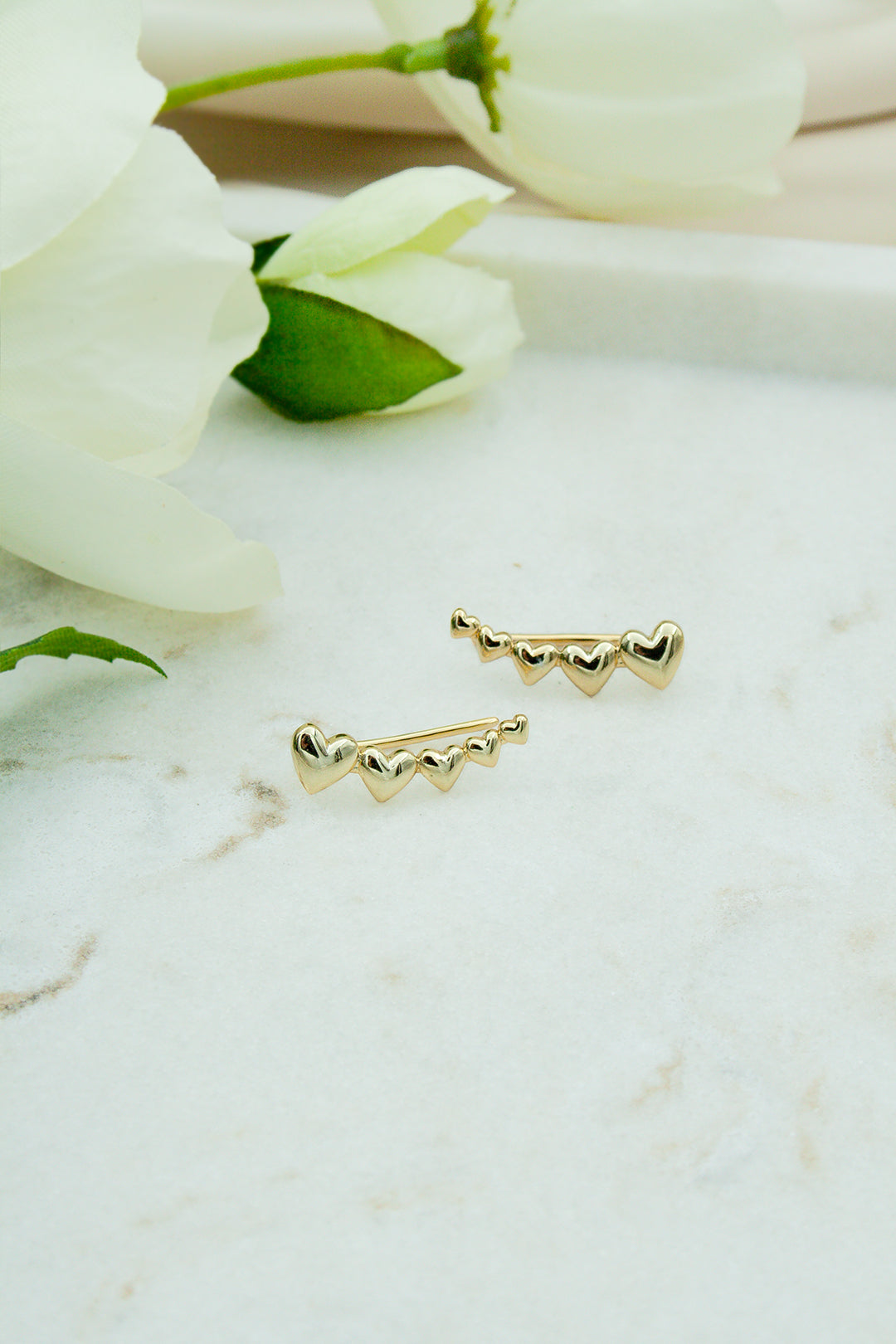 Amore climber earrings
