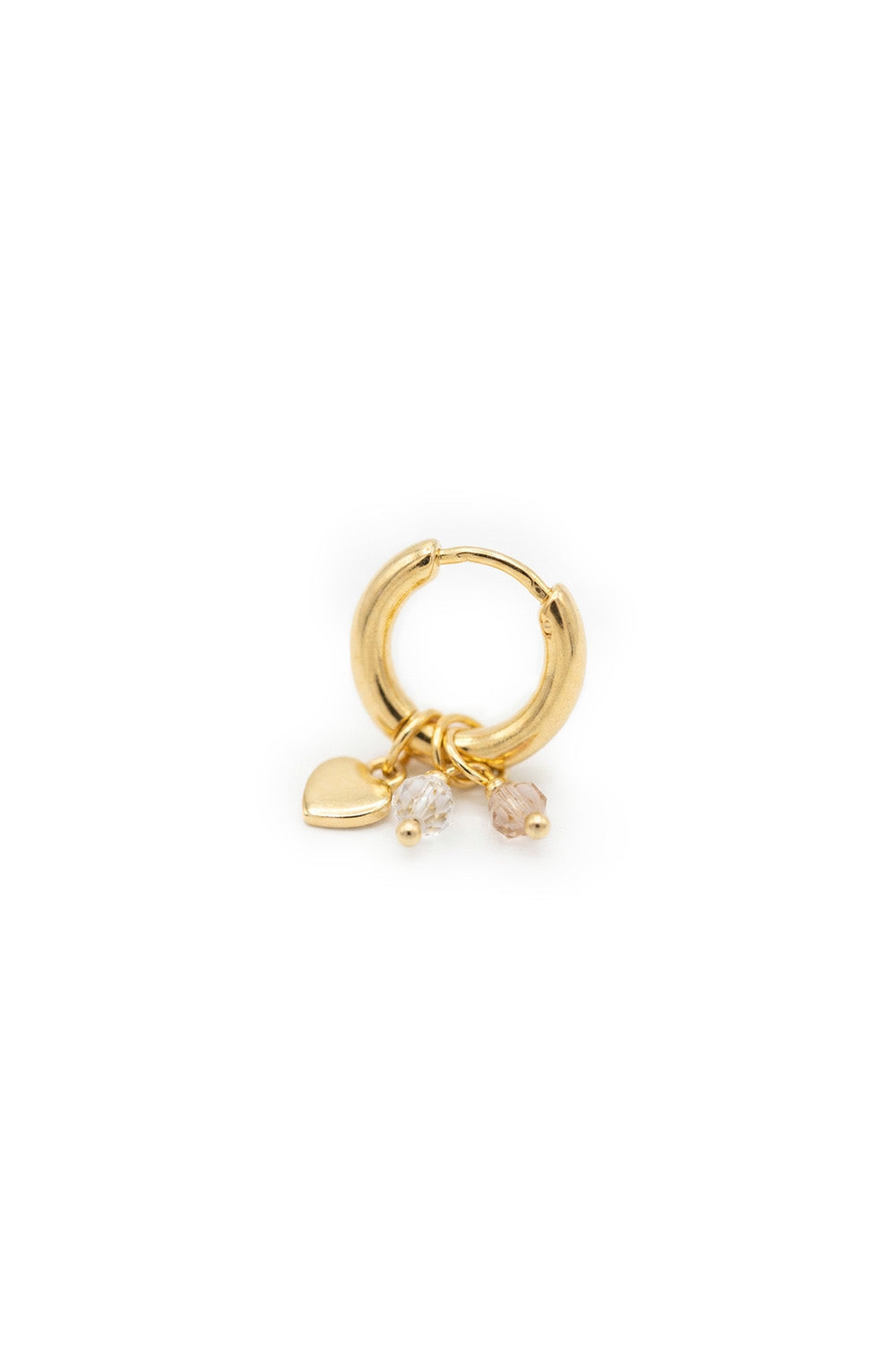 Lucente charm hoops