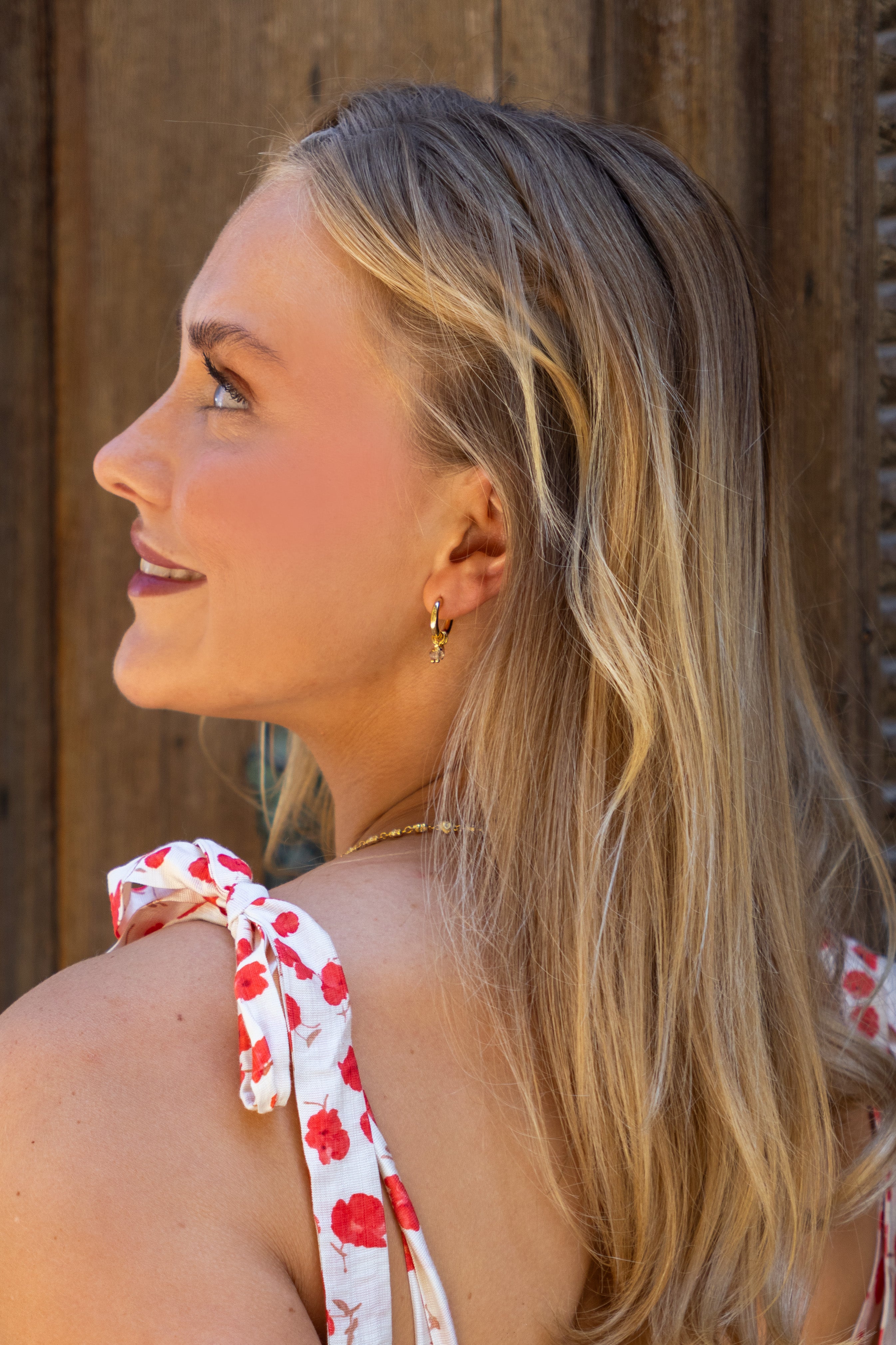 Lucente charm hoops