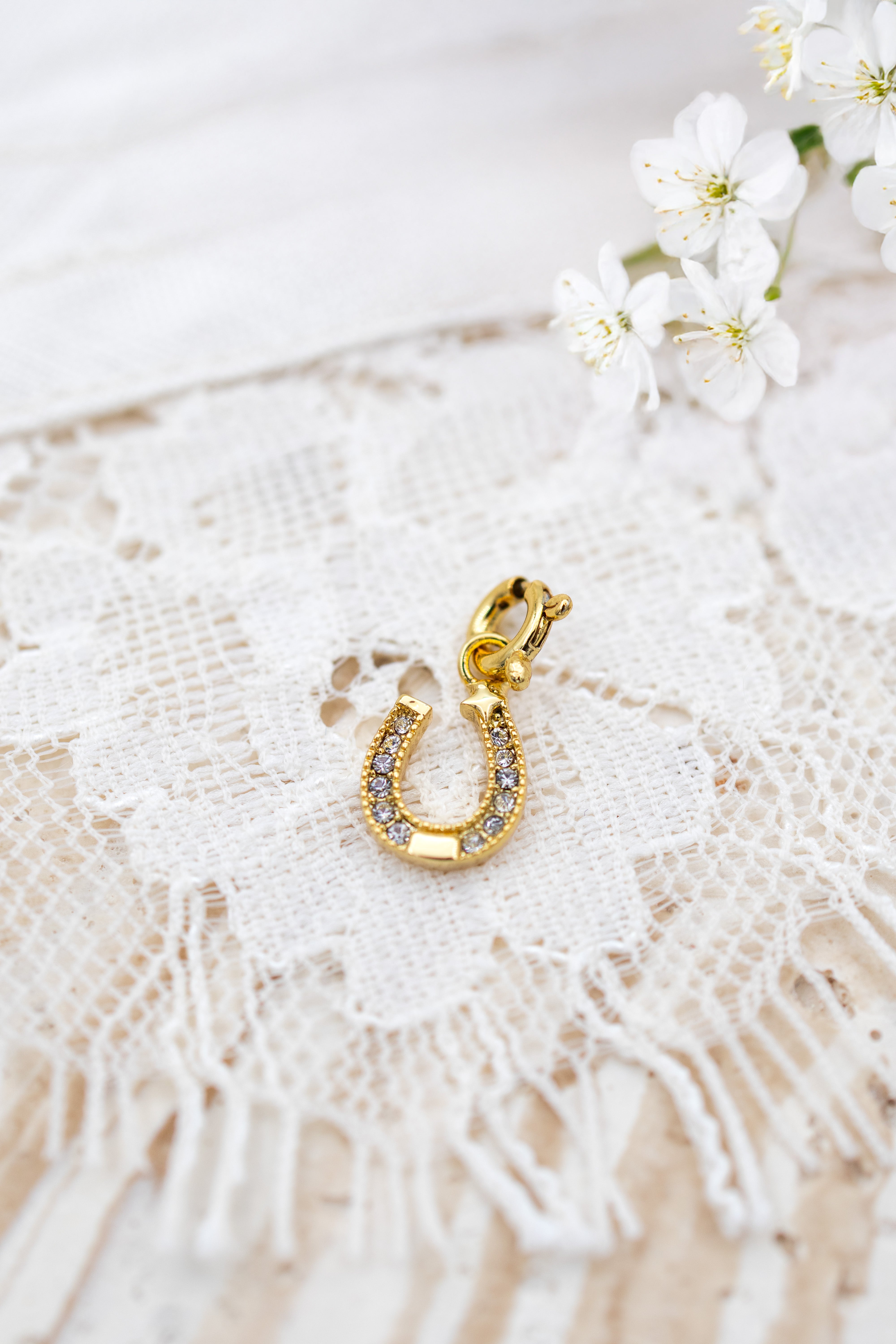 Fortuna horseshoe charm
