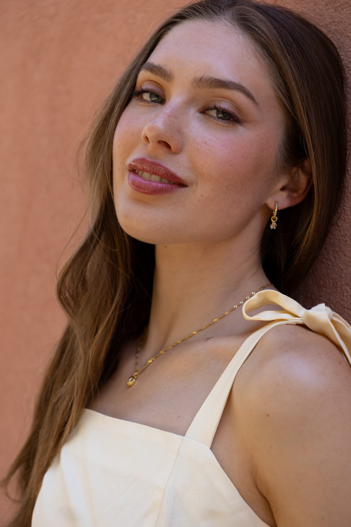 Aurelia bella heart necklace