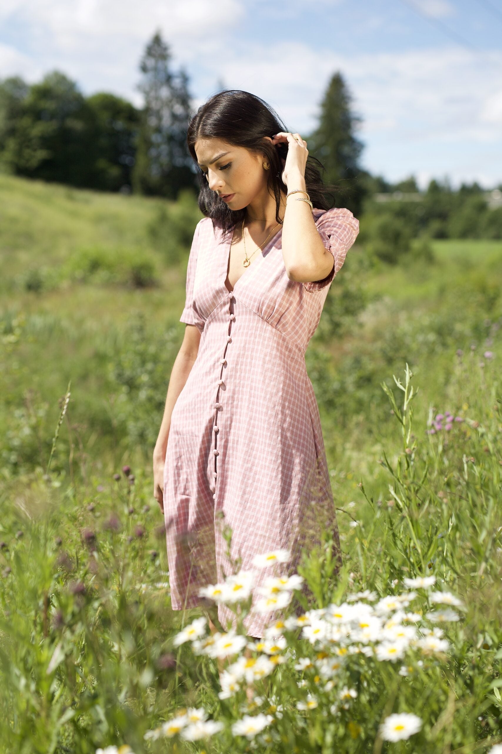 SS21 - Ebba kjole rosa