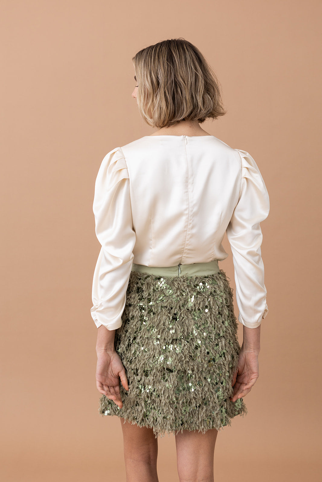 AW23 - Keely skjørt grønn