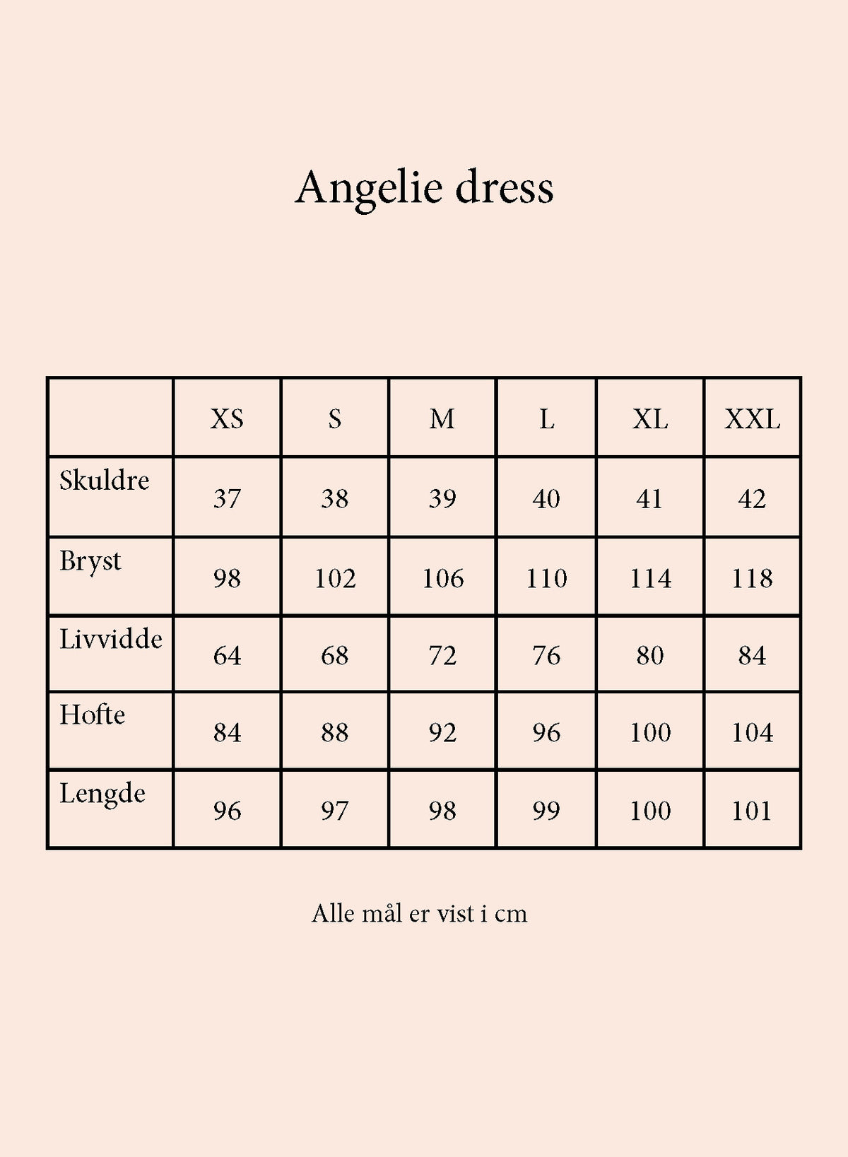 AW26 Angelie dress black