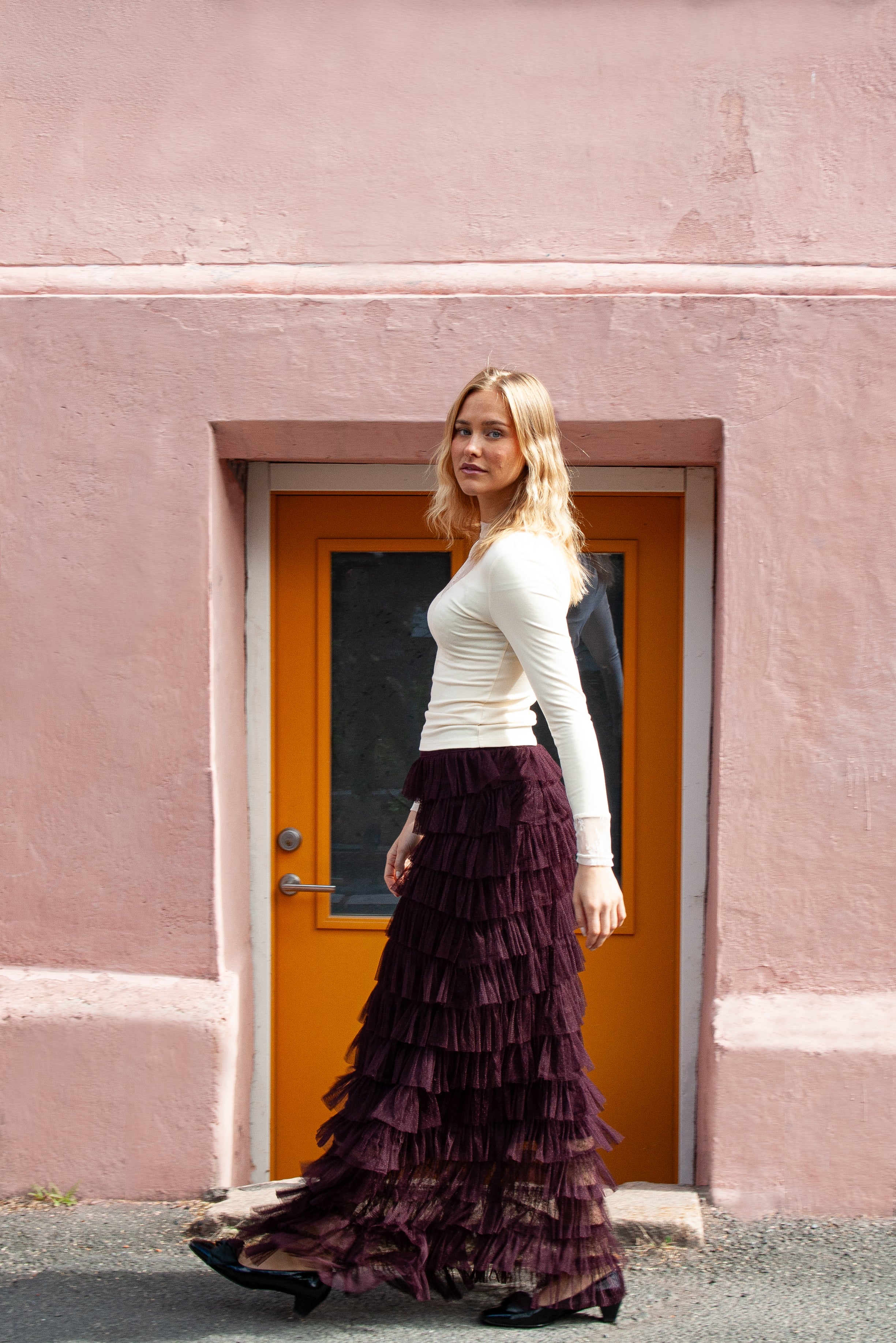 Aimee skirt burgundy