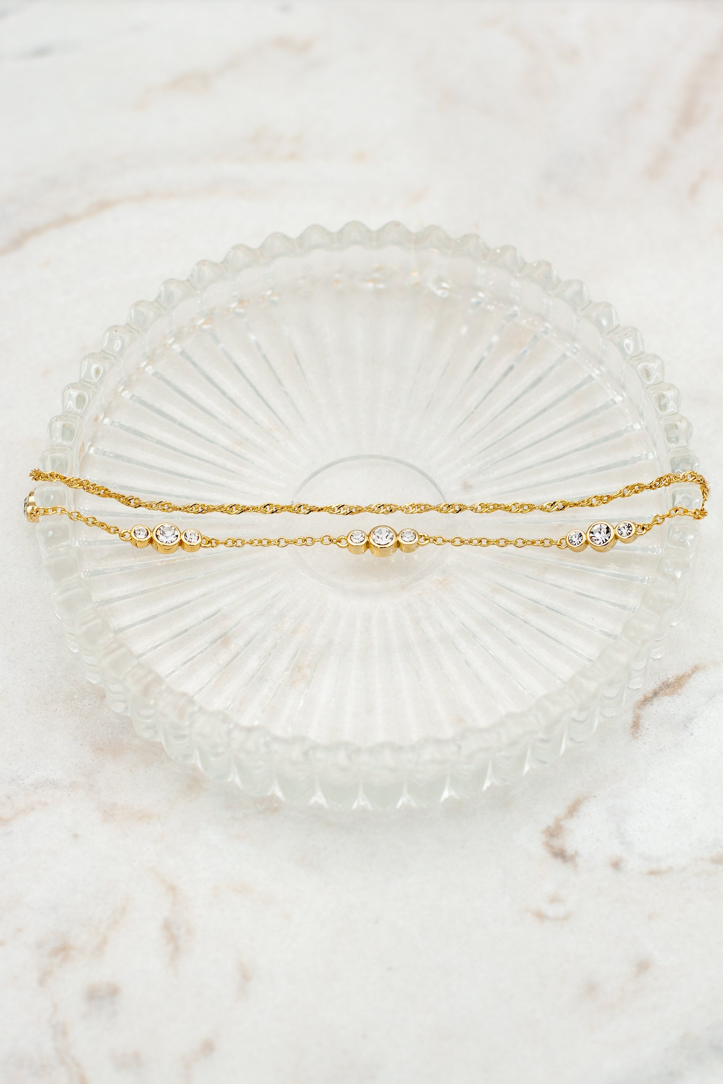 Calla doble bracelet