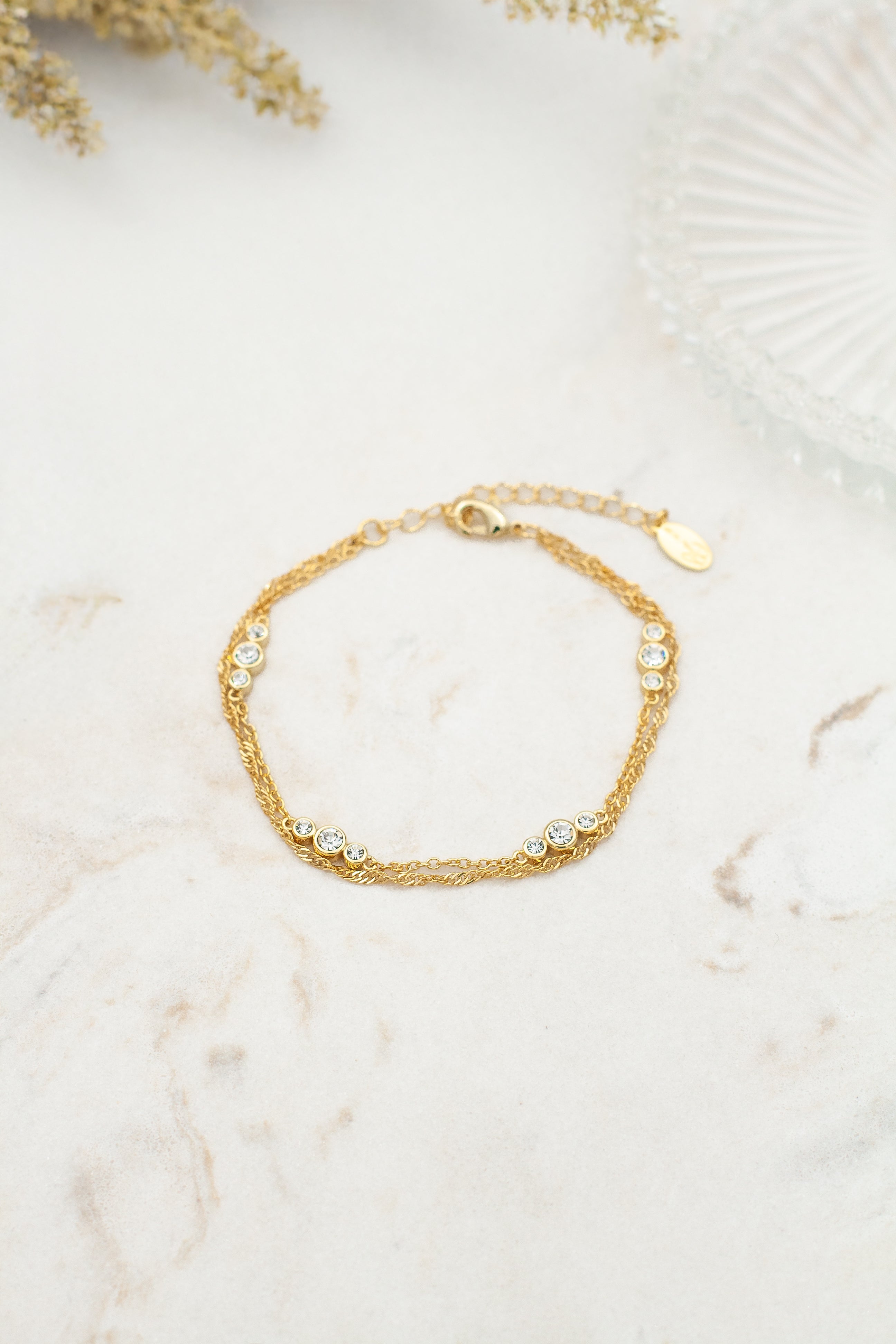 Calla doble bracelet