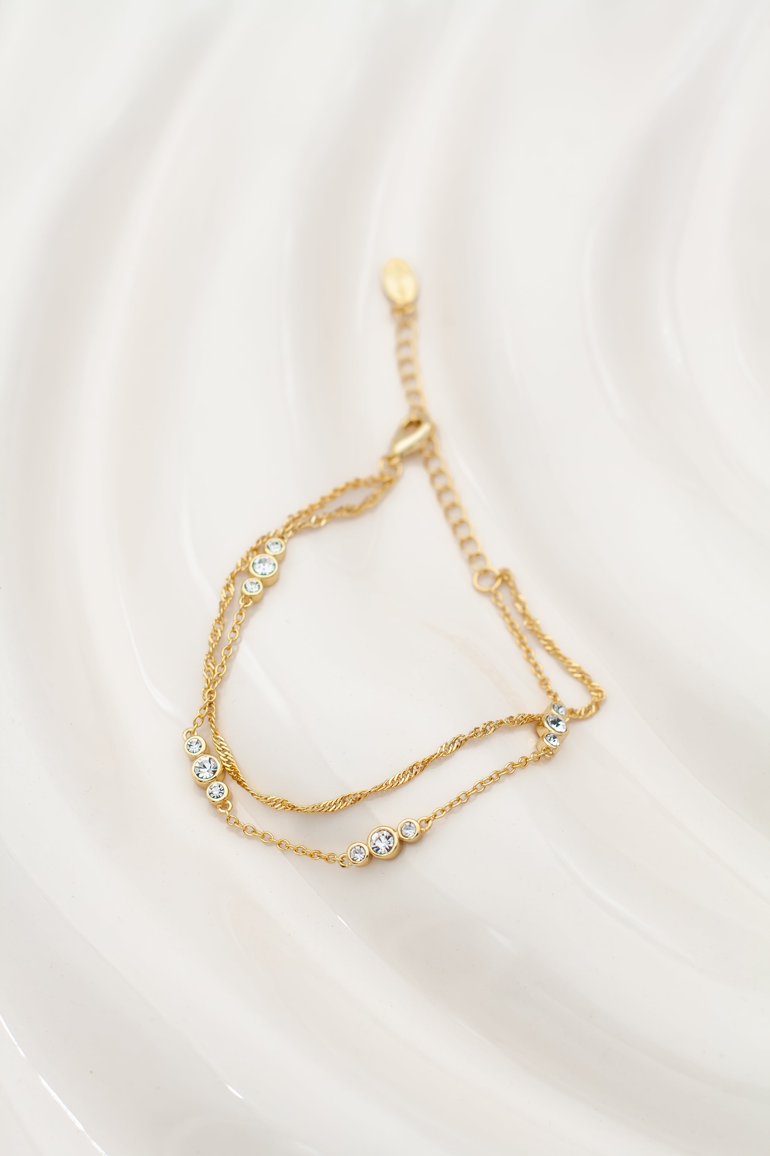 Calla doble bracelet