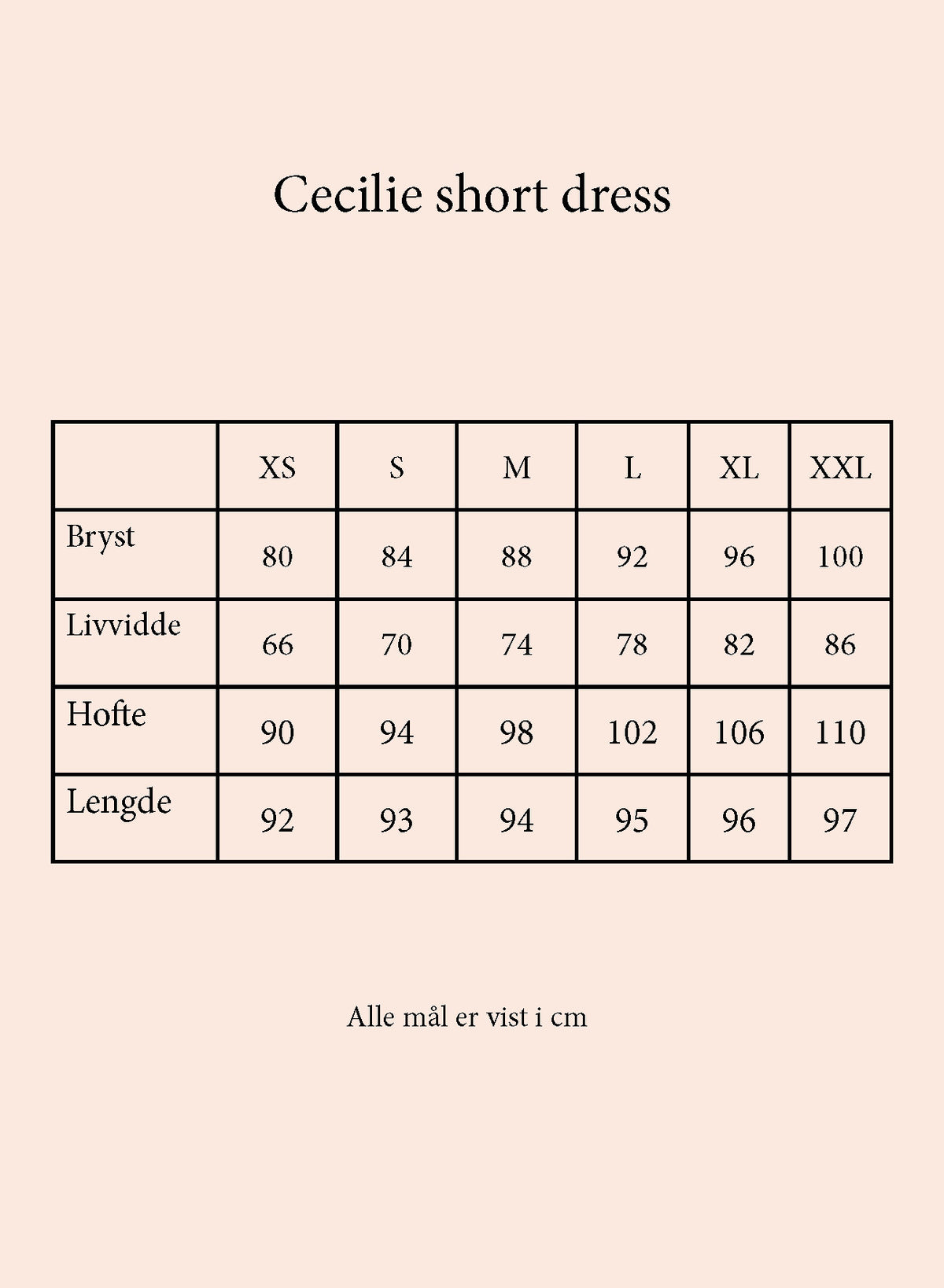 AW26 Cecilie short dress black