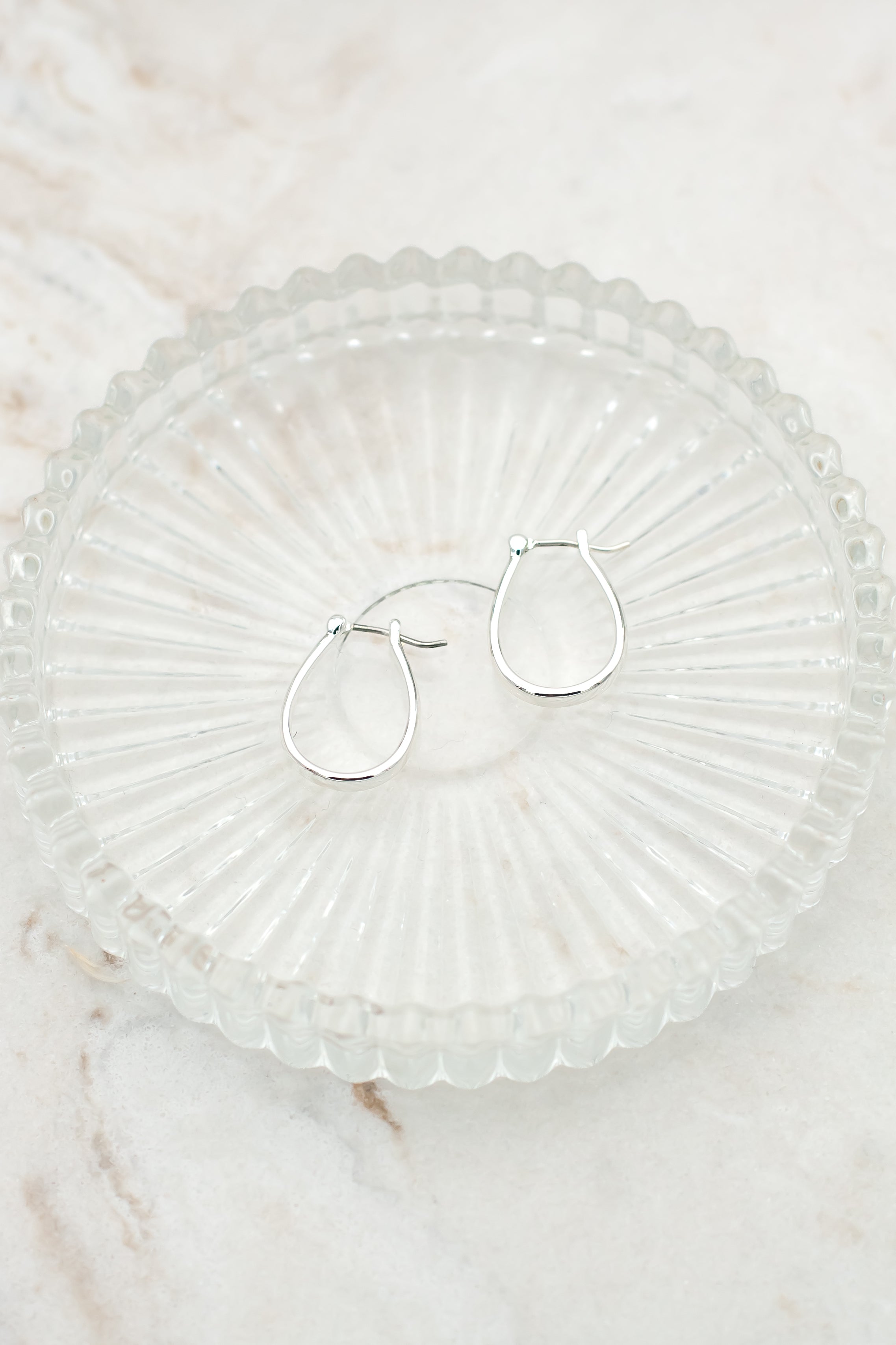 Chiara petite earrings silver