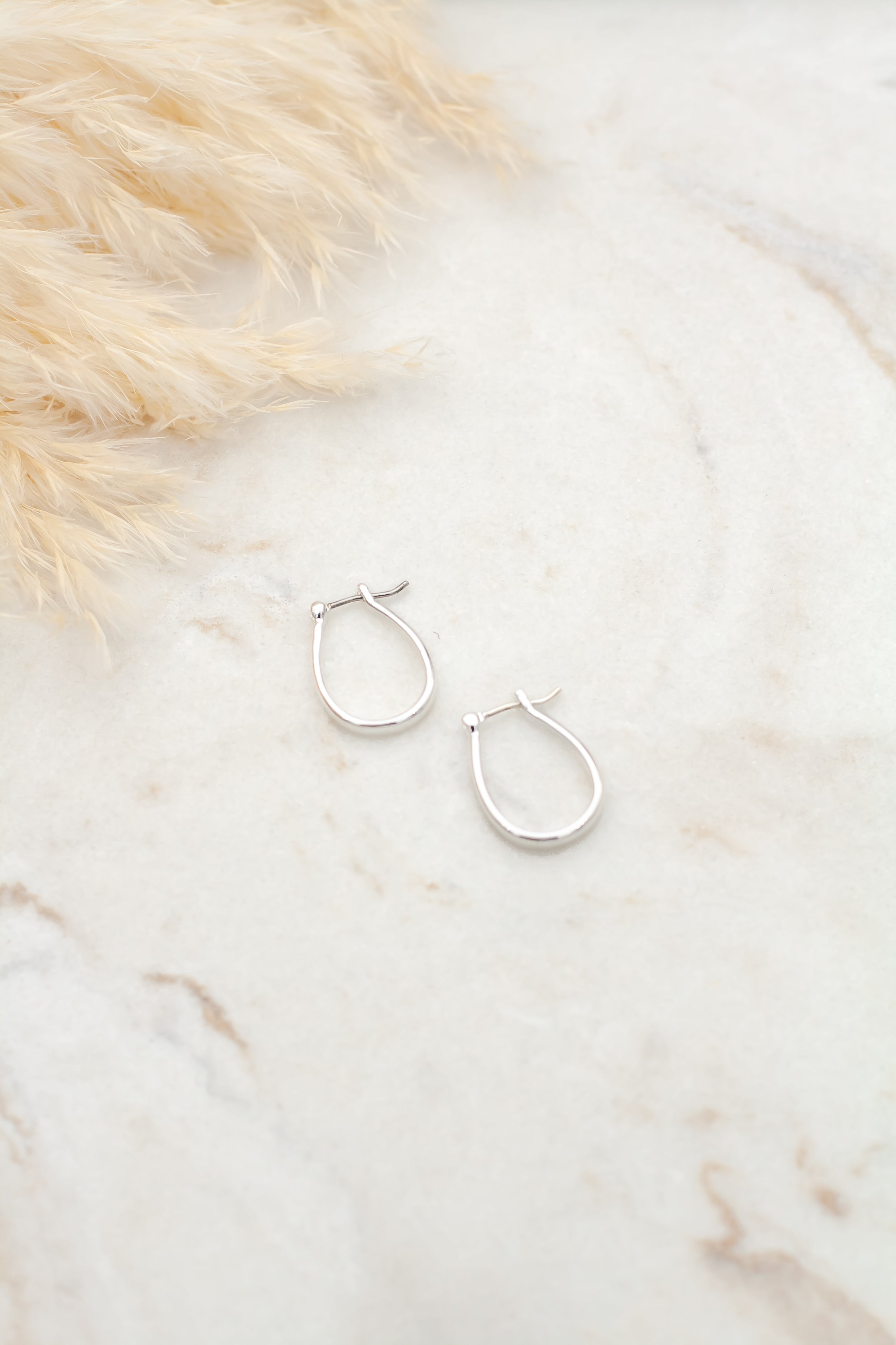 Chiara petite earrings silver