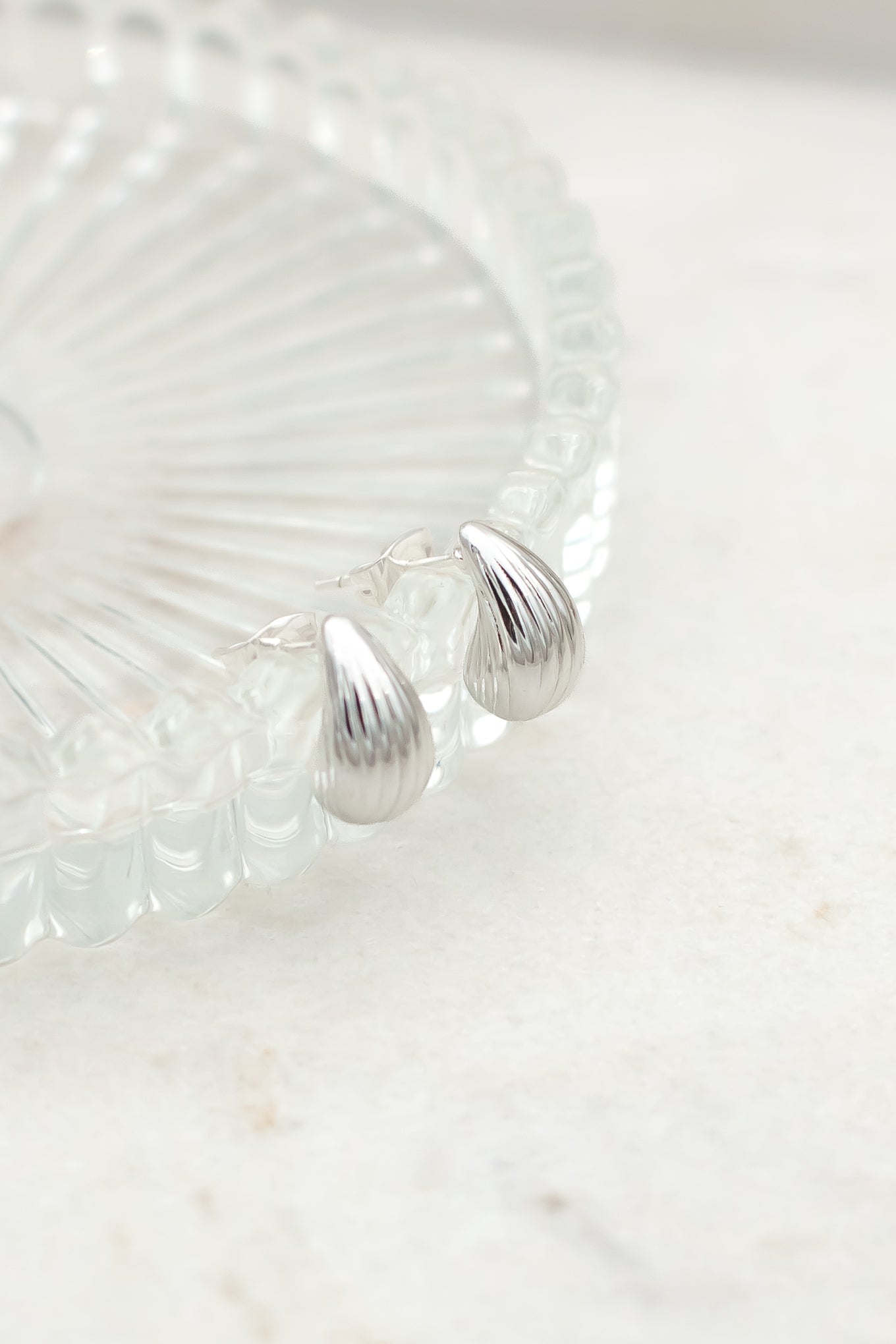 Daria drop earrings silver