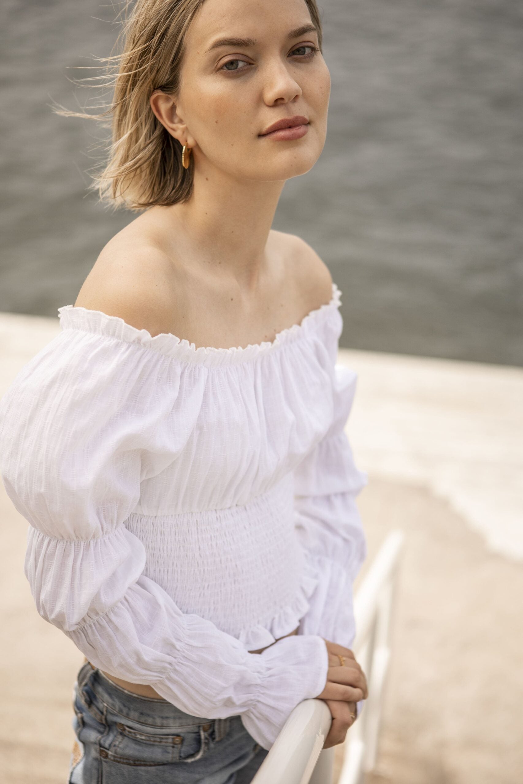 SS22 - Marthina topp hvit