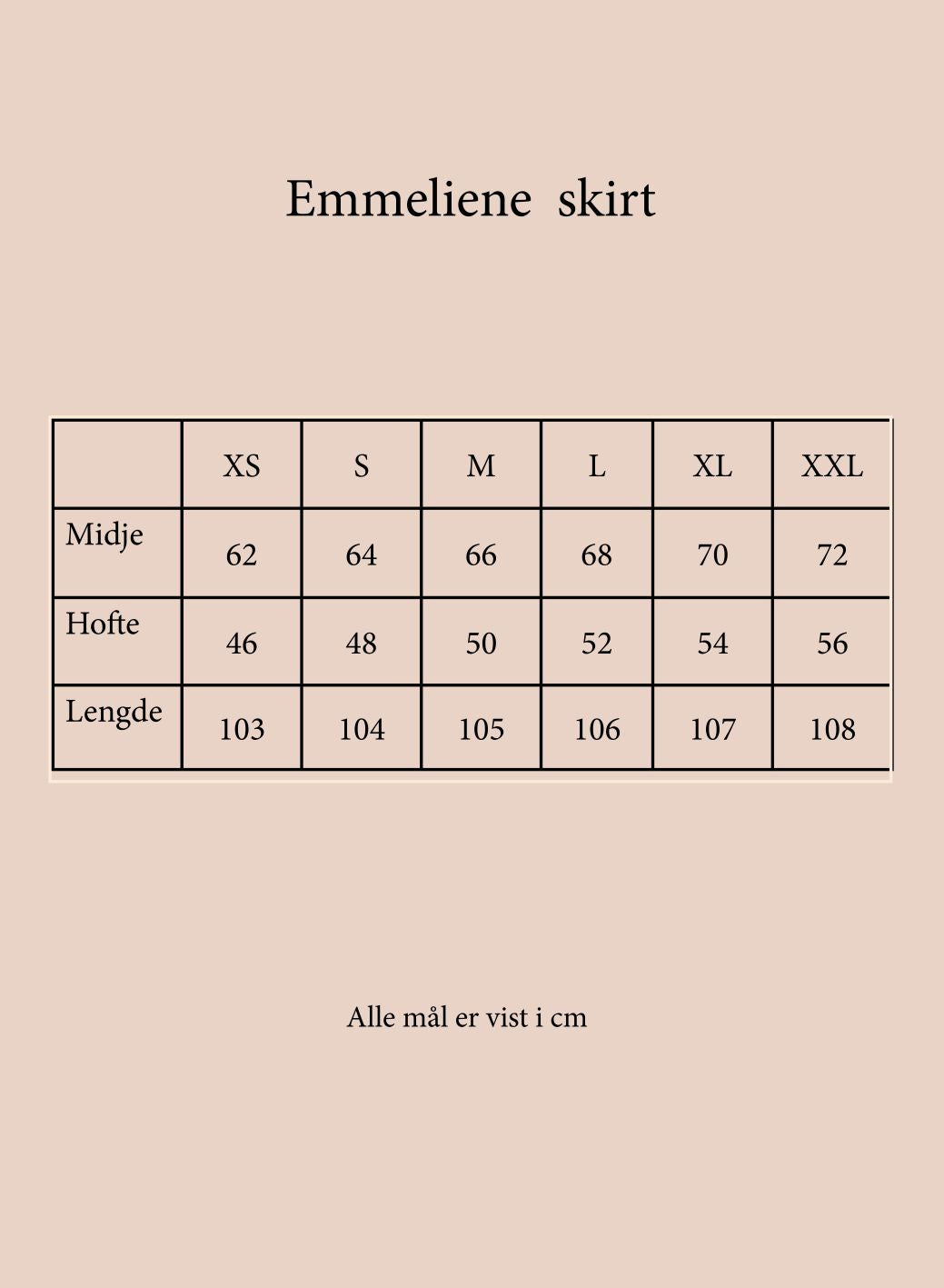 Emelienne skirt dotty