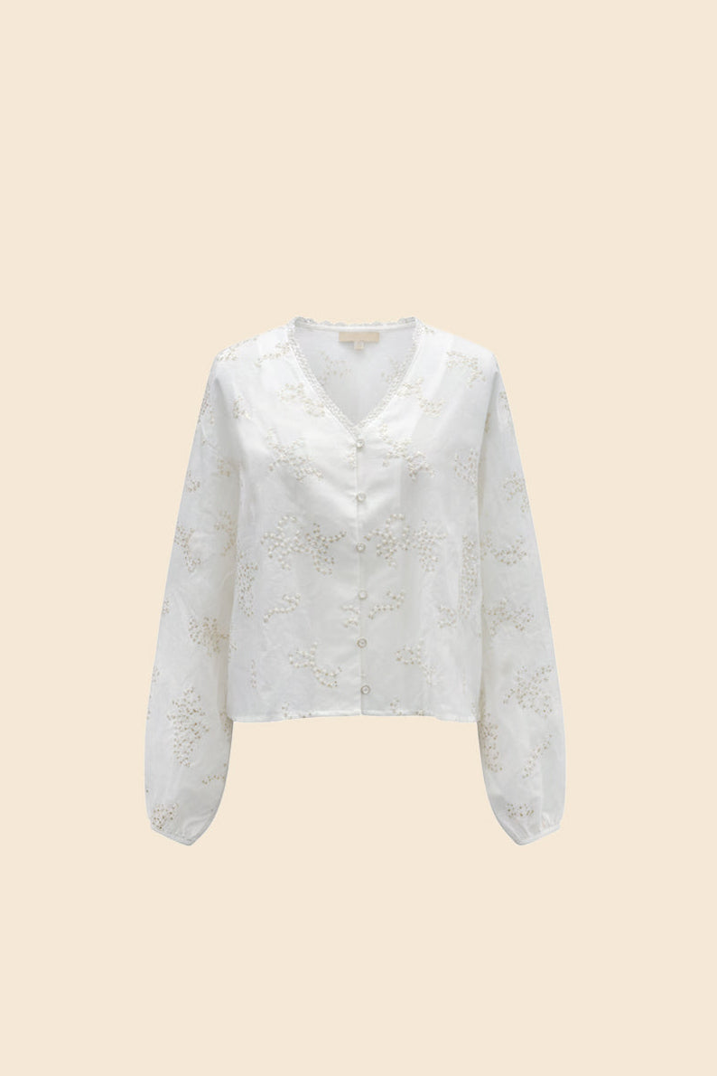 Giselle long sleeve blouse