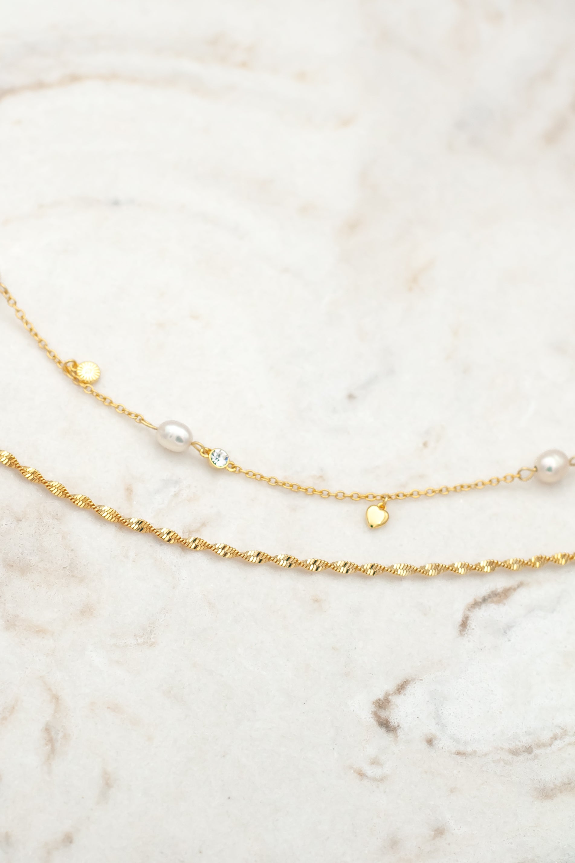 Helena double necklace