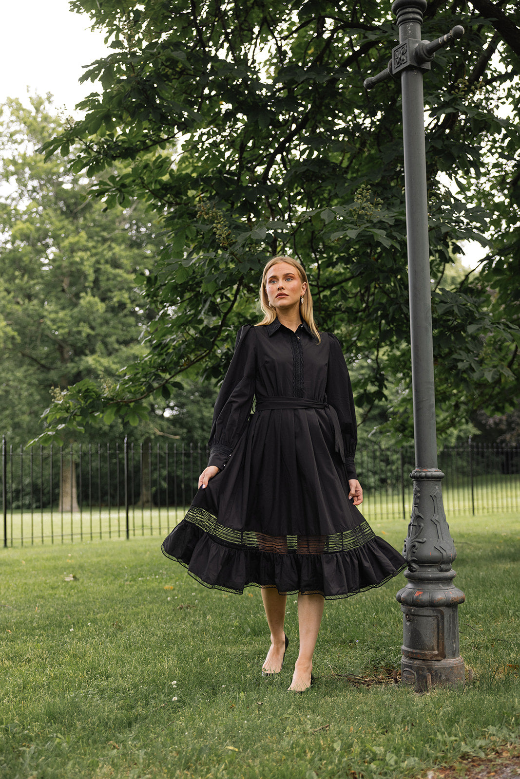 Amandine dress black