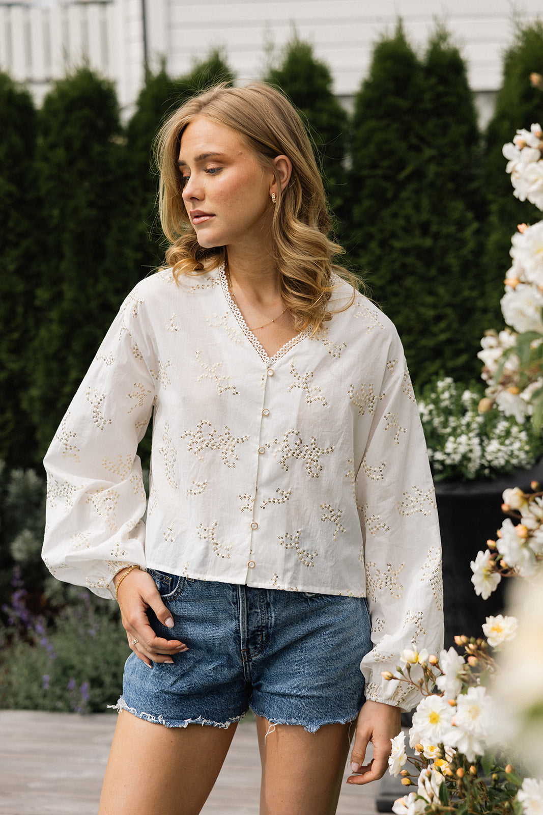 Giselle long sleeve blouse