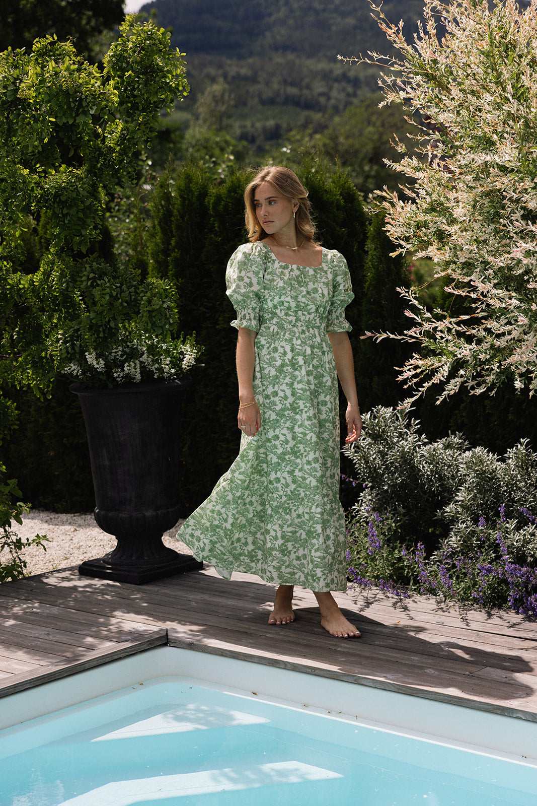 Cecilie dress green