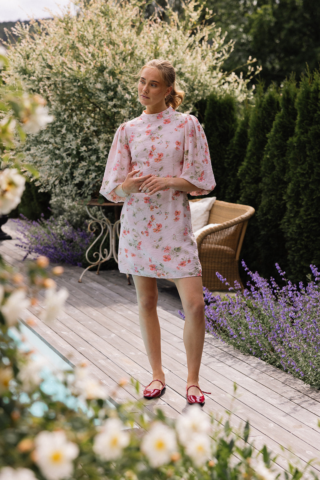Bonnie dress pink floral
