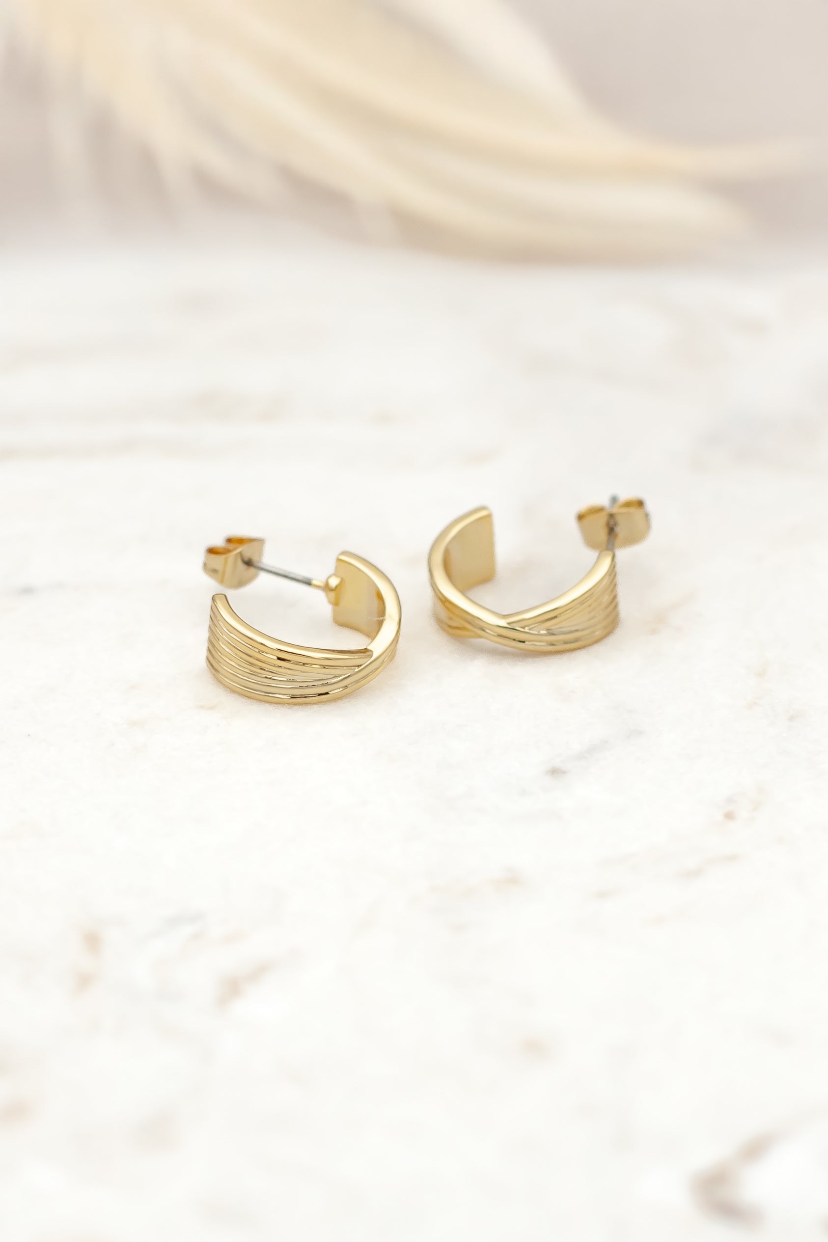 Leena twisted earrings