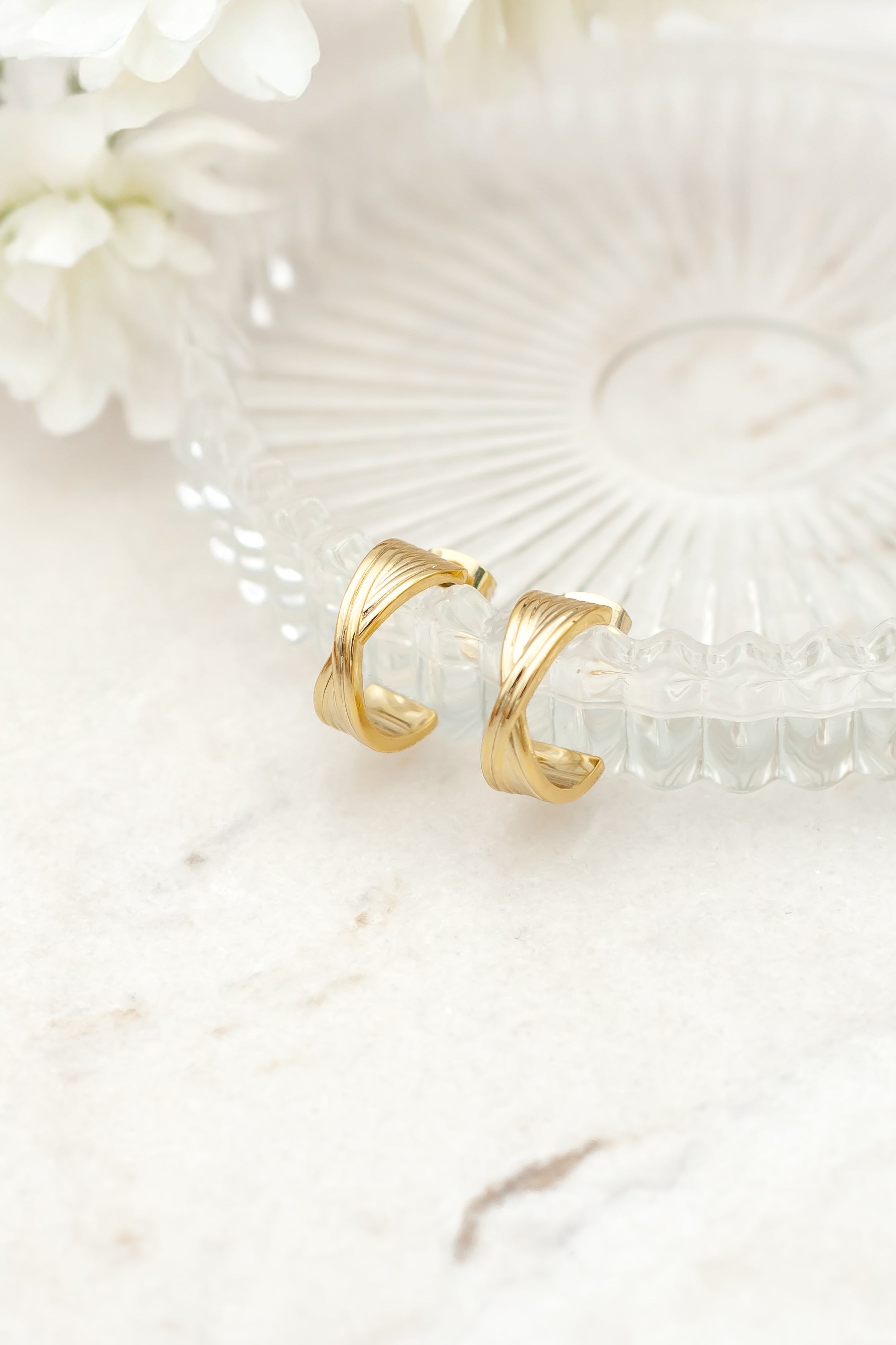 Leena twisted earrings