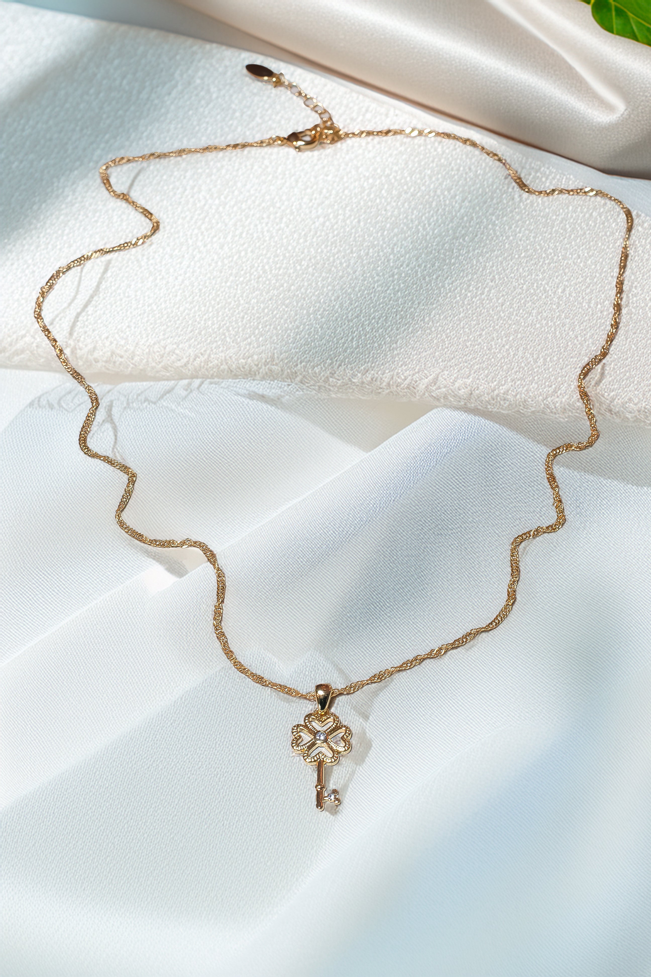 Manifistation key necklace