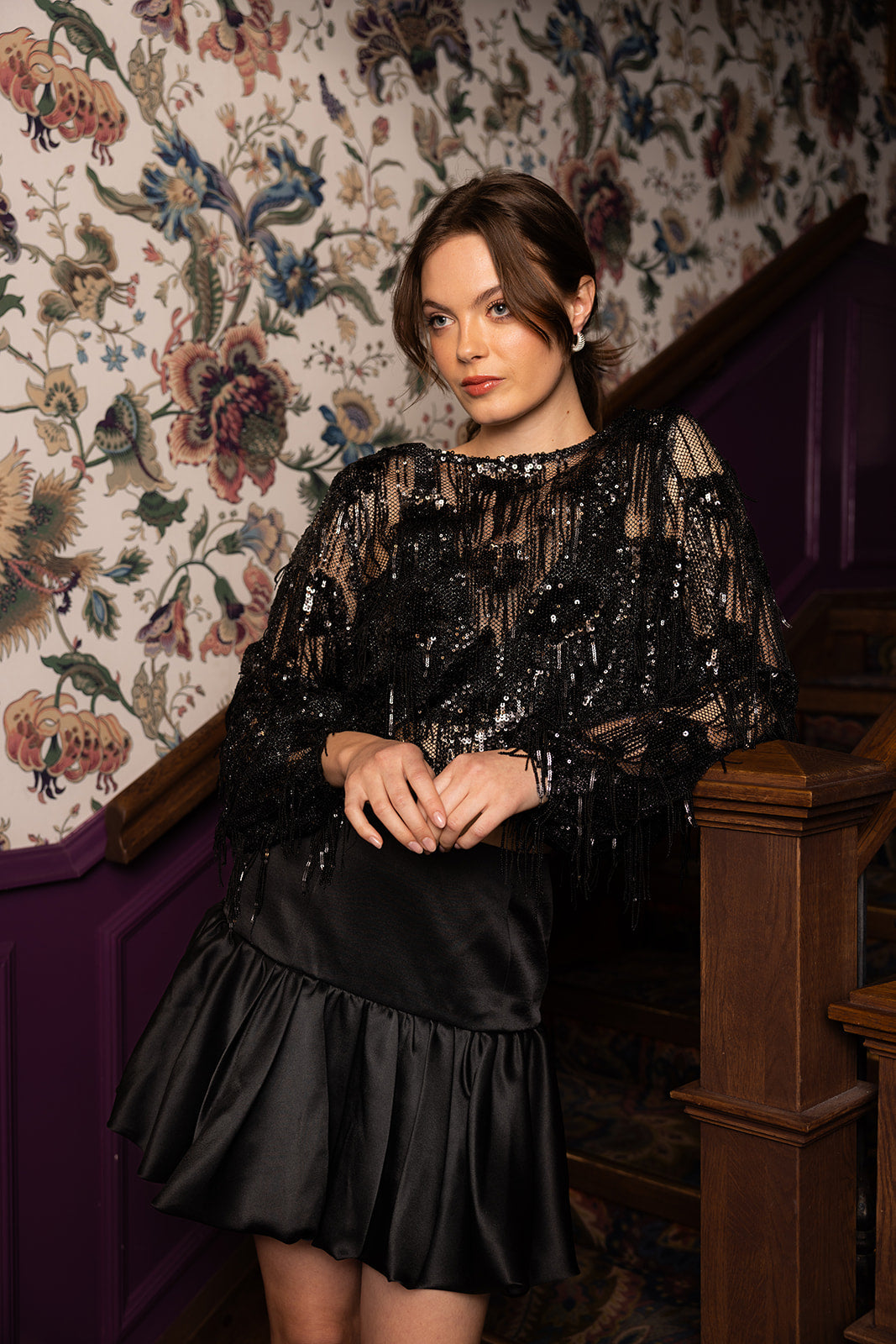AW26 Eloise blouse black