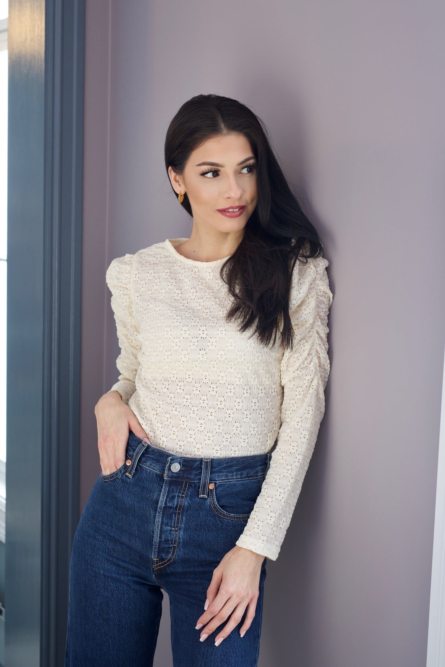 AW21 - Sydney bluse creme