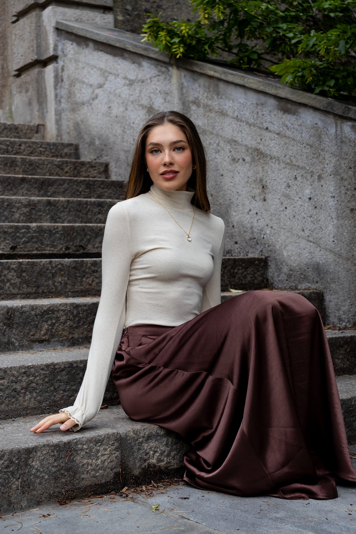 Secrets by B AW26 Cleo top beige