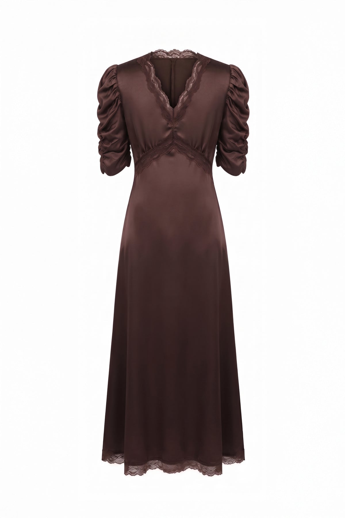 Secrets by B AW26 Rosalie dress brown