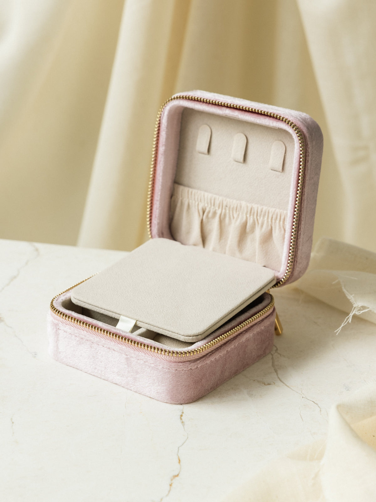 My little Secrets smykkeskrin square - light pink