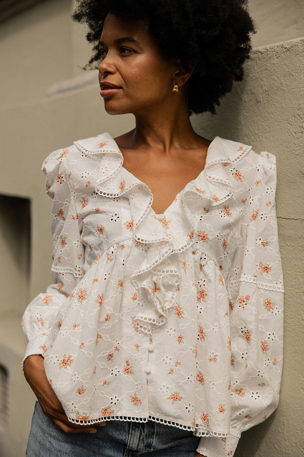SS24 - Alette bluse hvit