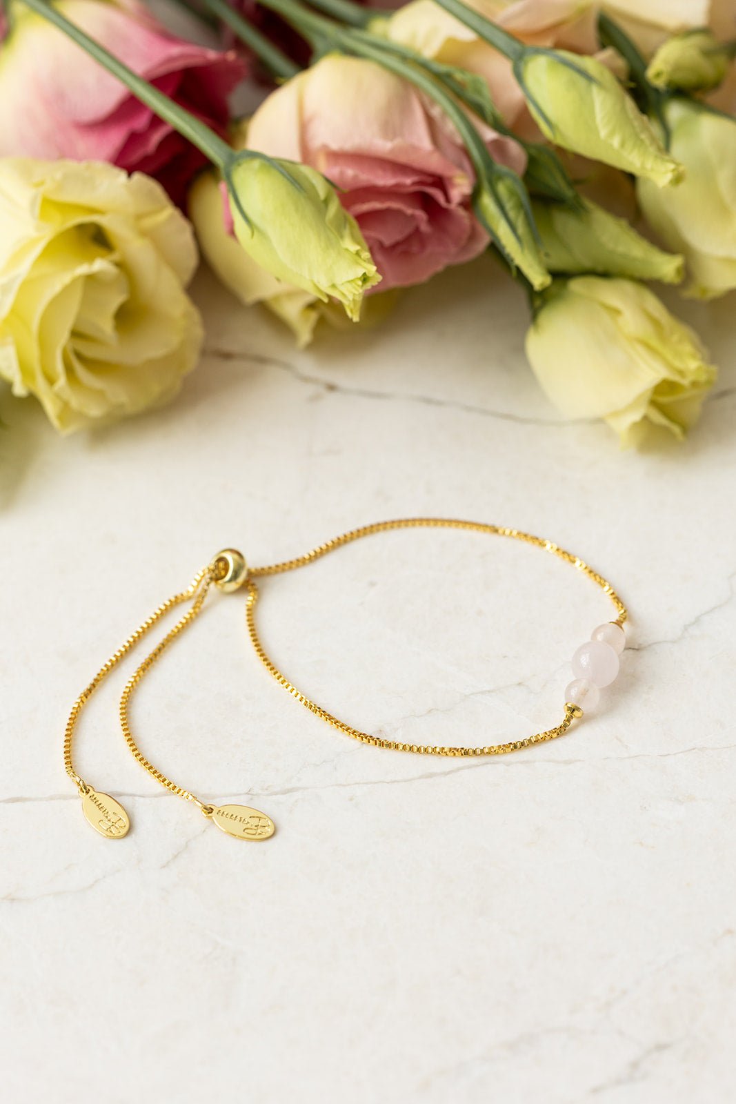 Serenity bracelet rose quarts