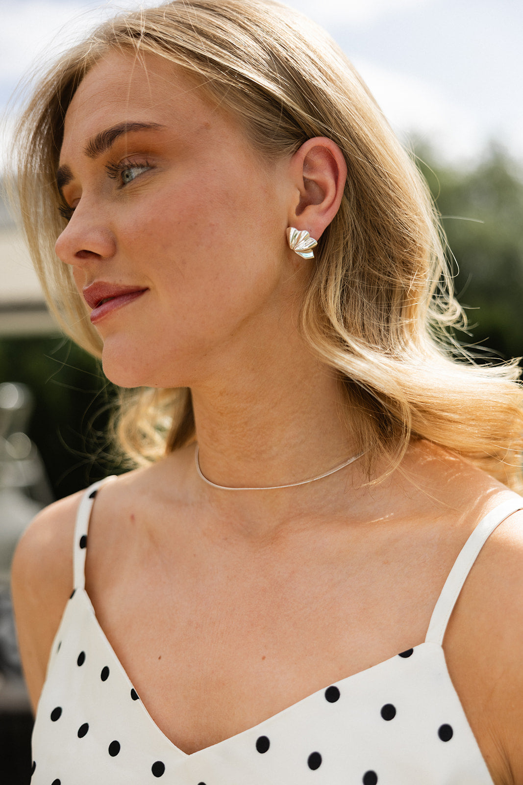 Caterina earrings silver