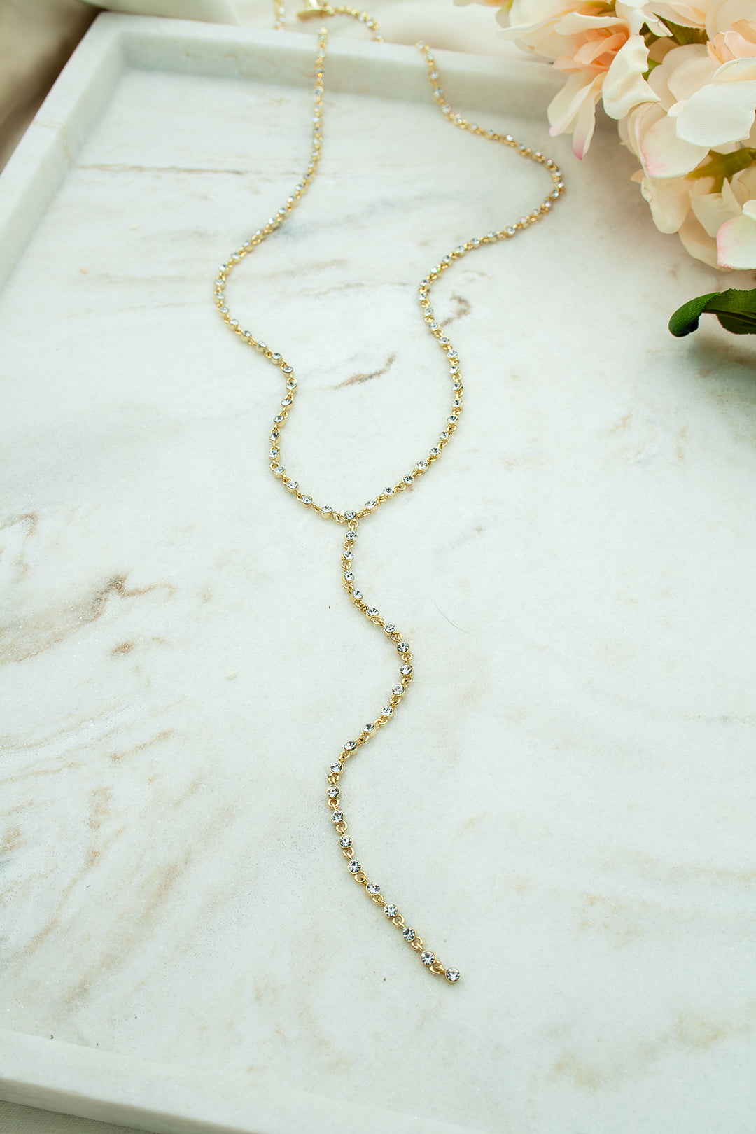 Beatrice crystal necklace