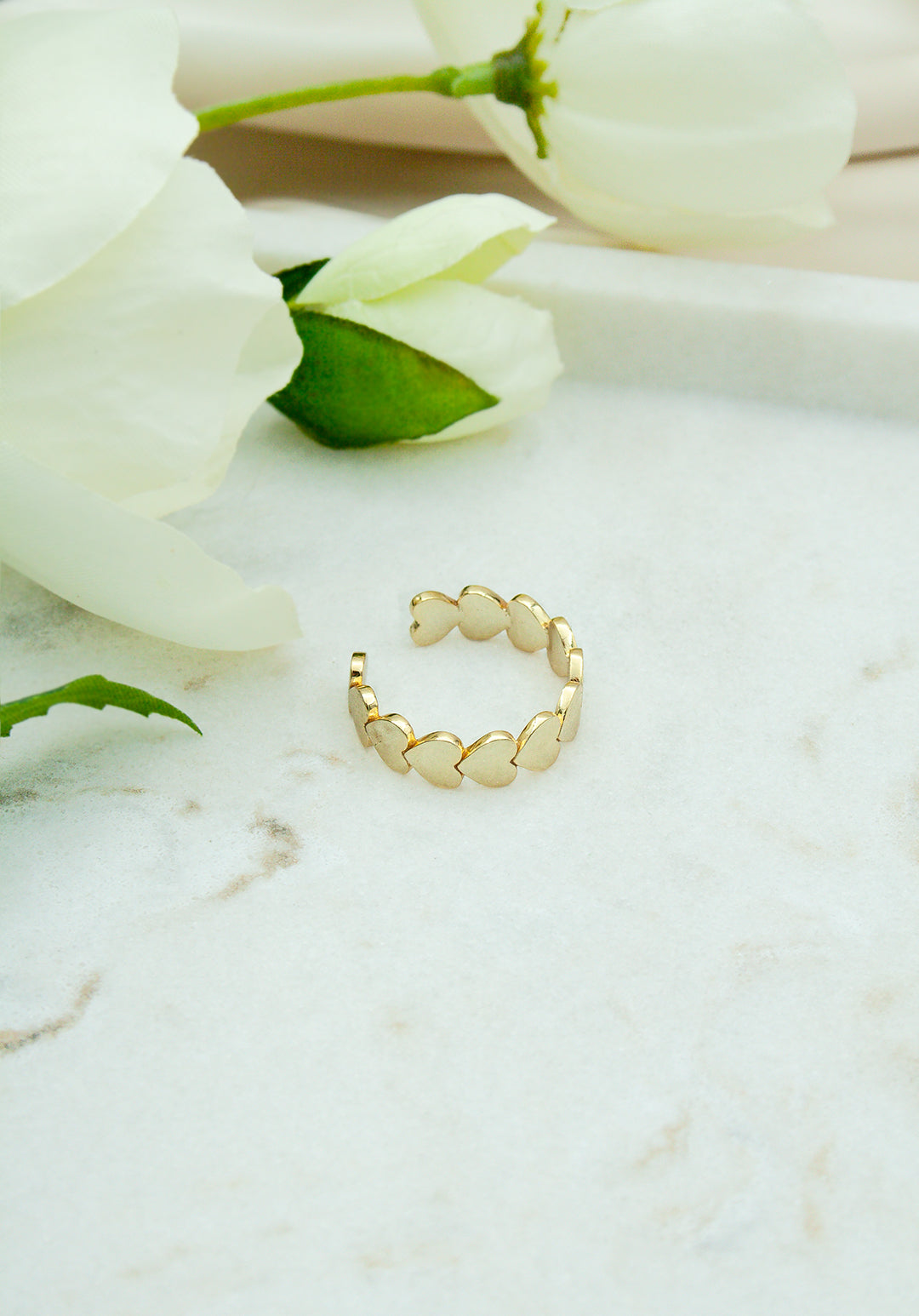 Amore hoop ring