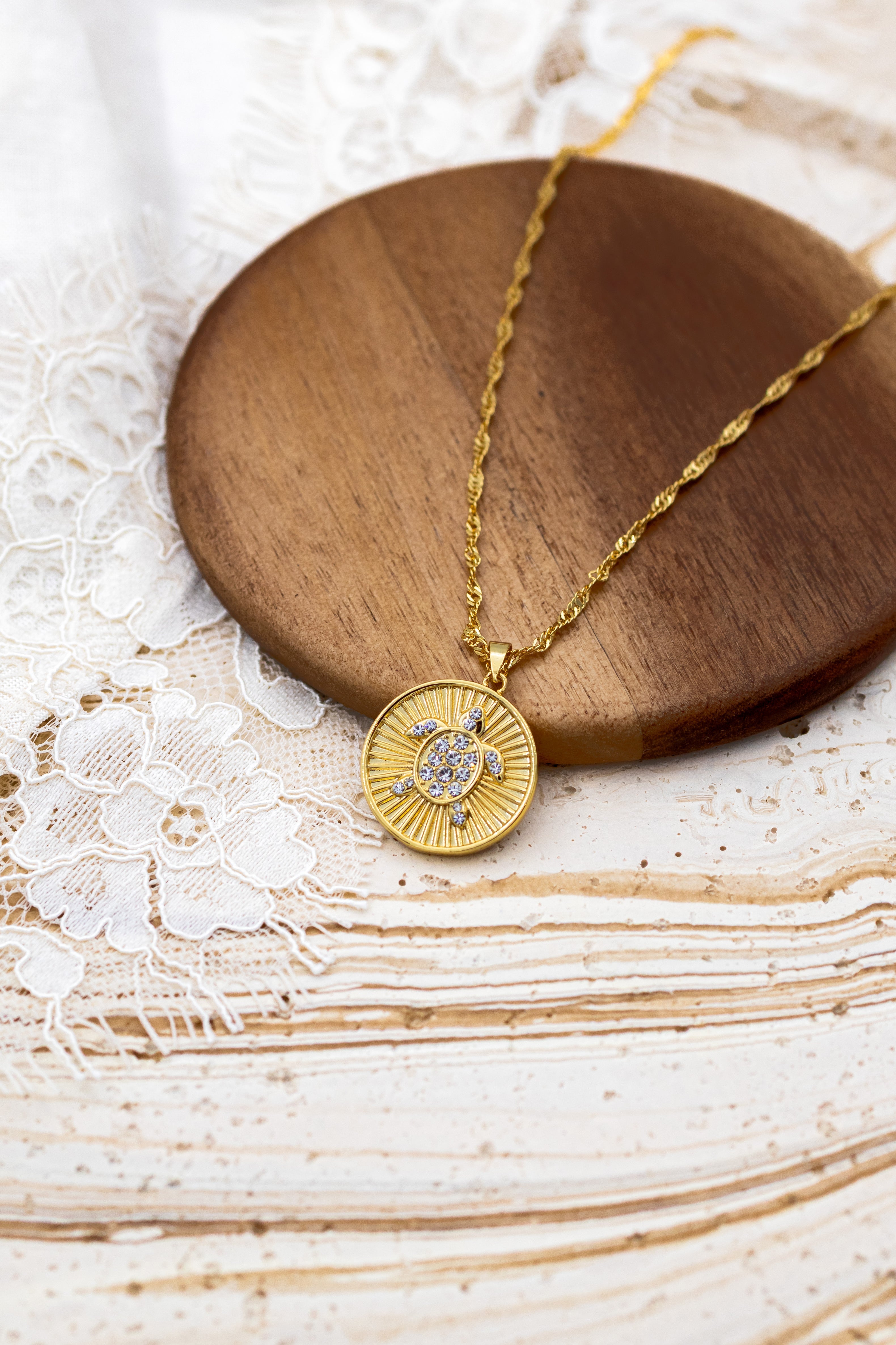 Secret Amulet Turtle Crystal