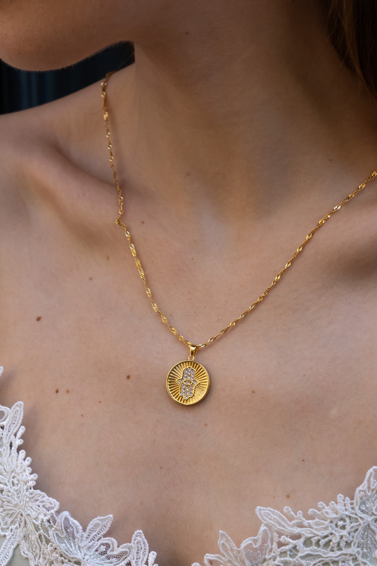Secret Amulet Hand of protection
