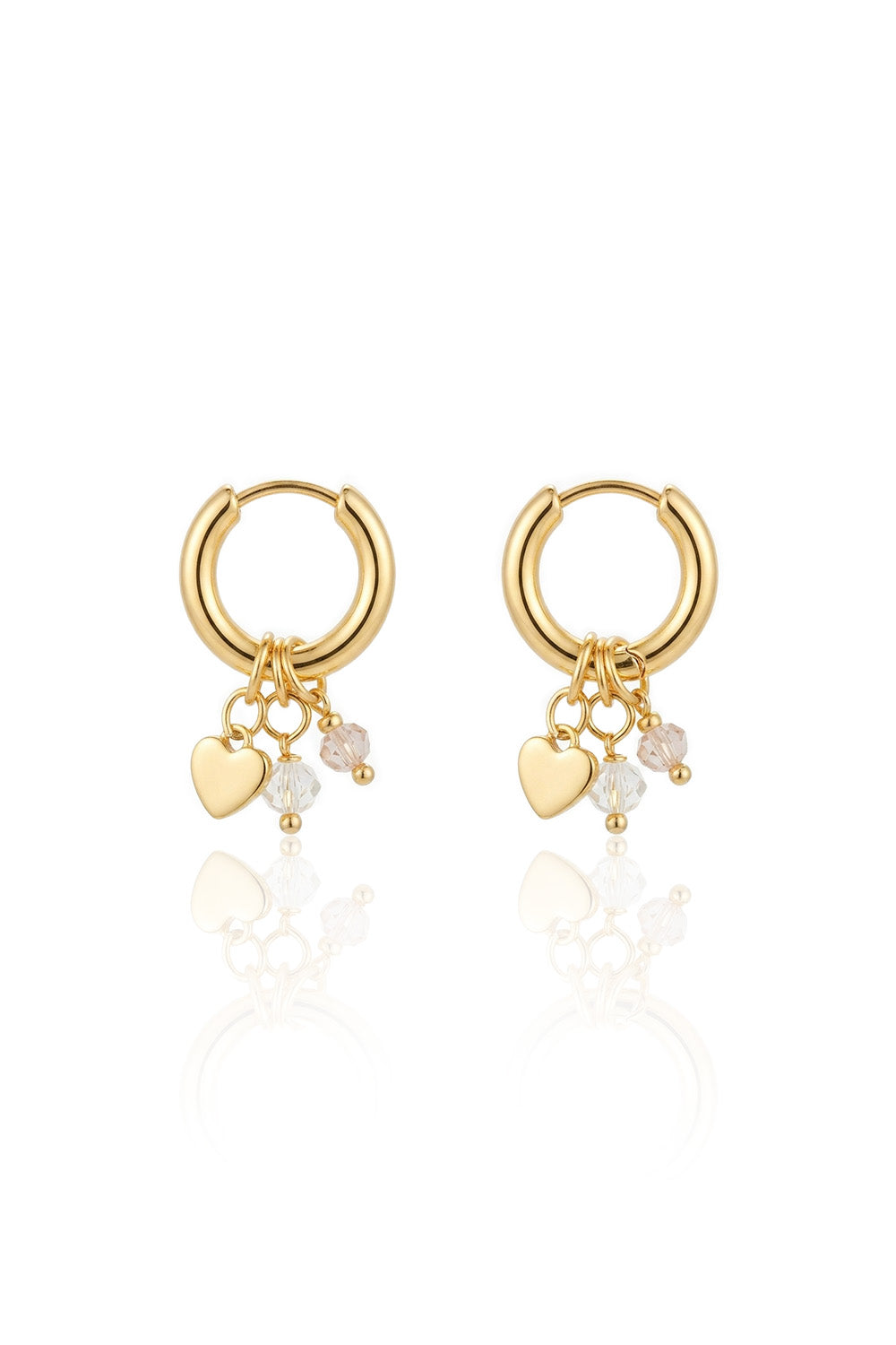 Lucente charm hoops