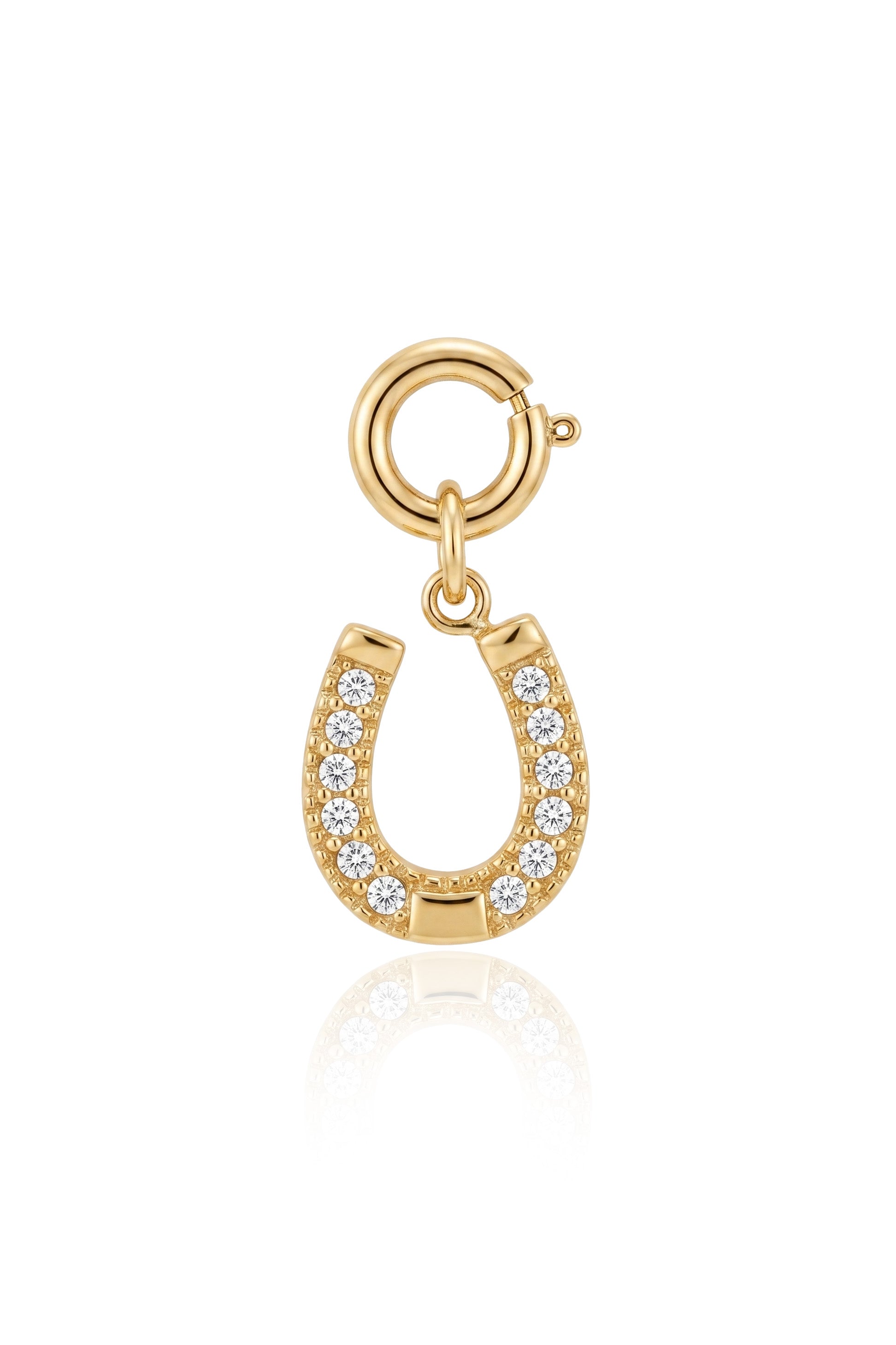 Fortuna horseshoe charm