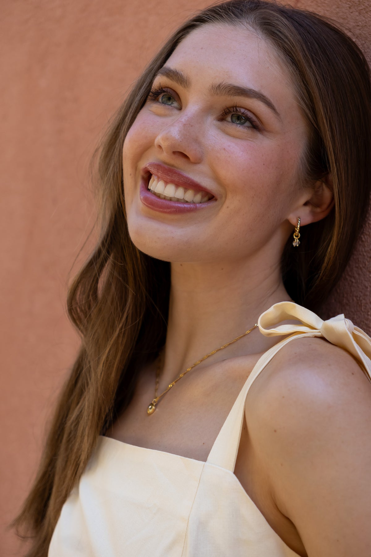 Aurelia bella heart necklace