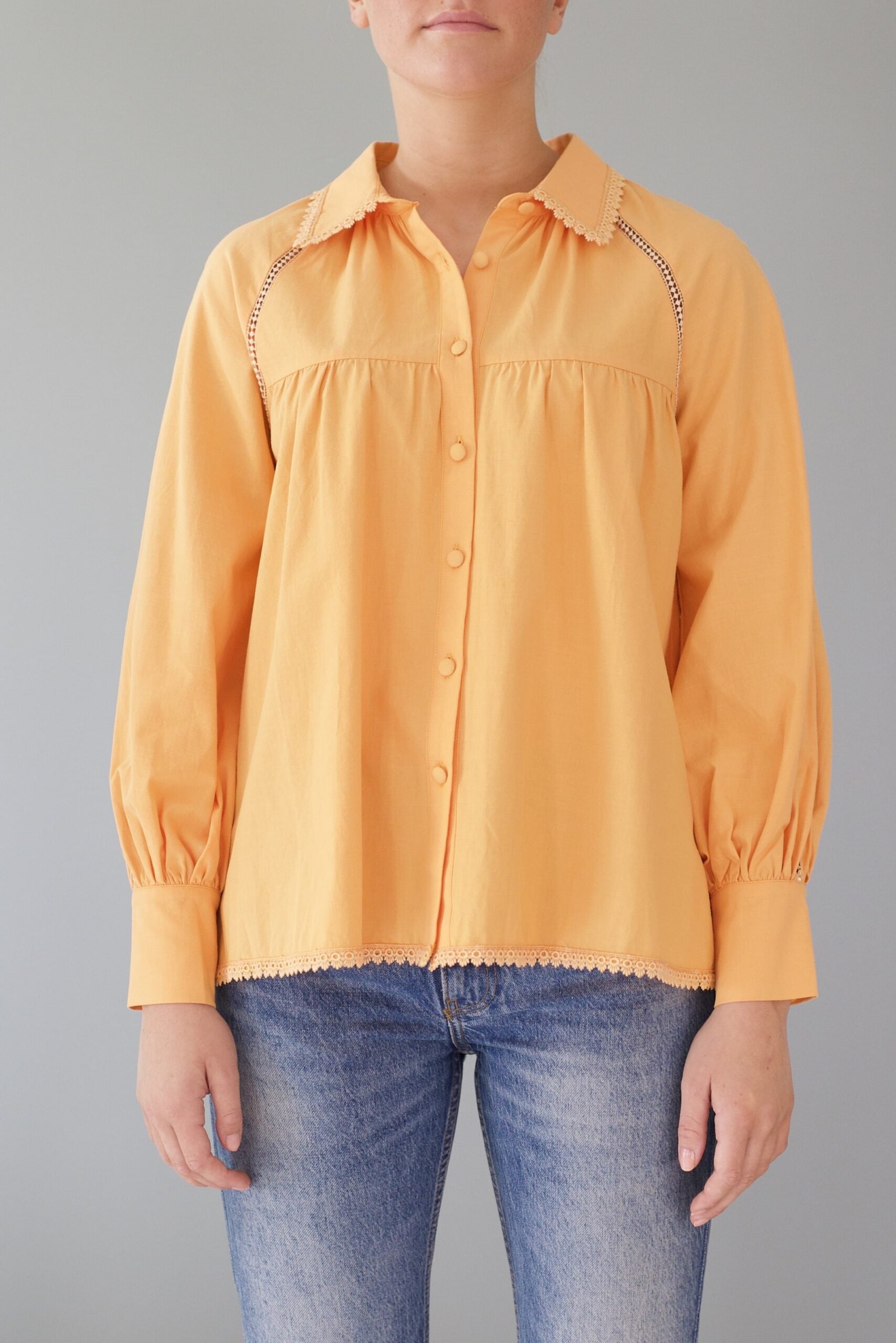 SS22 - Helena bluse oransje
