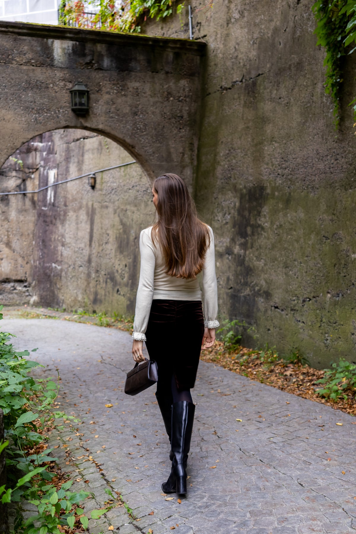 Secrets by B AW26 Amina skirt brown
