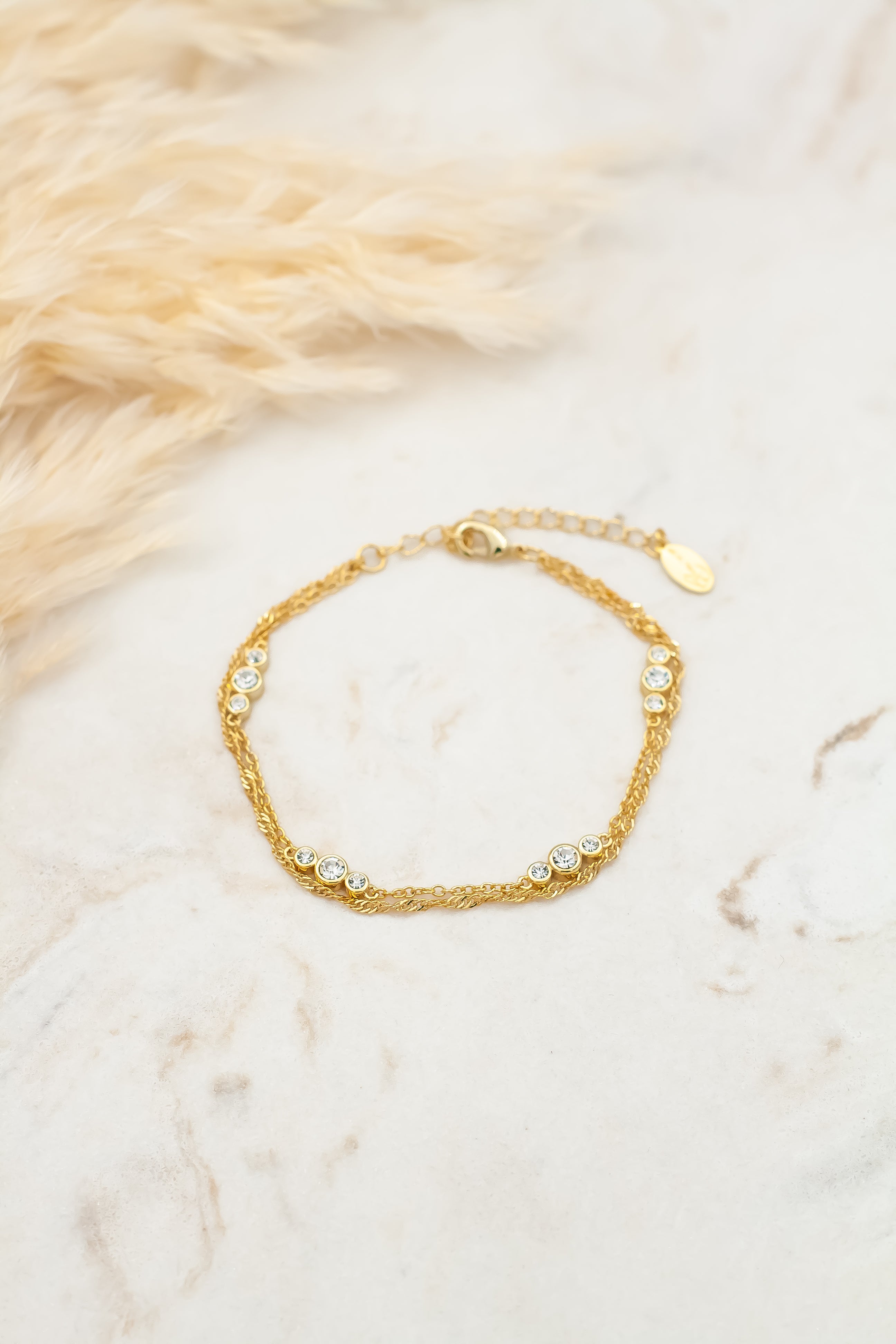 Calla doble bracelet