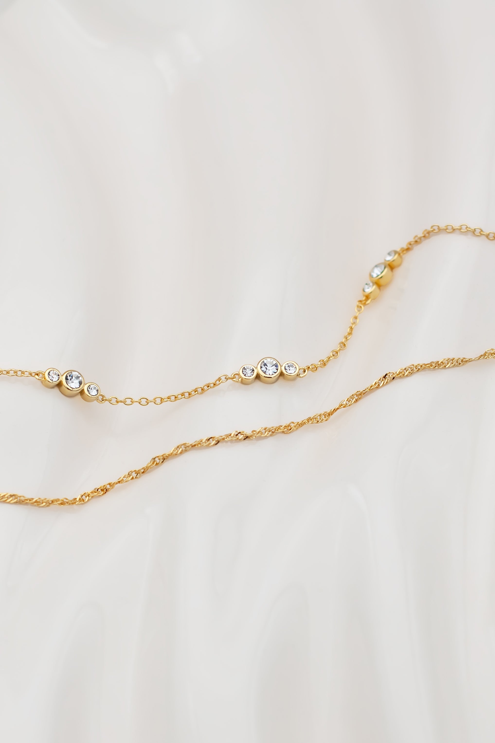 Calla double necklace