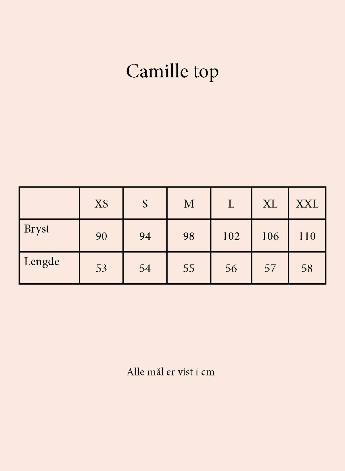 Secrets by B AW26 Camille top