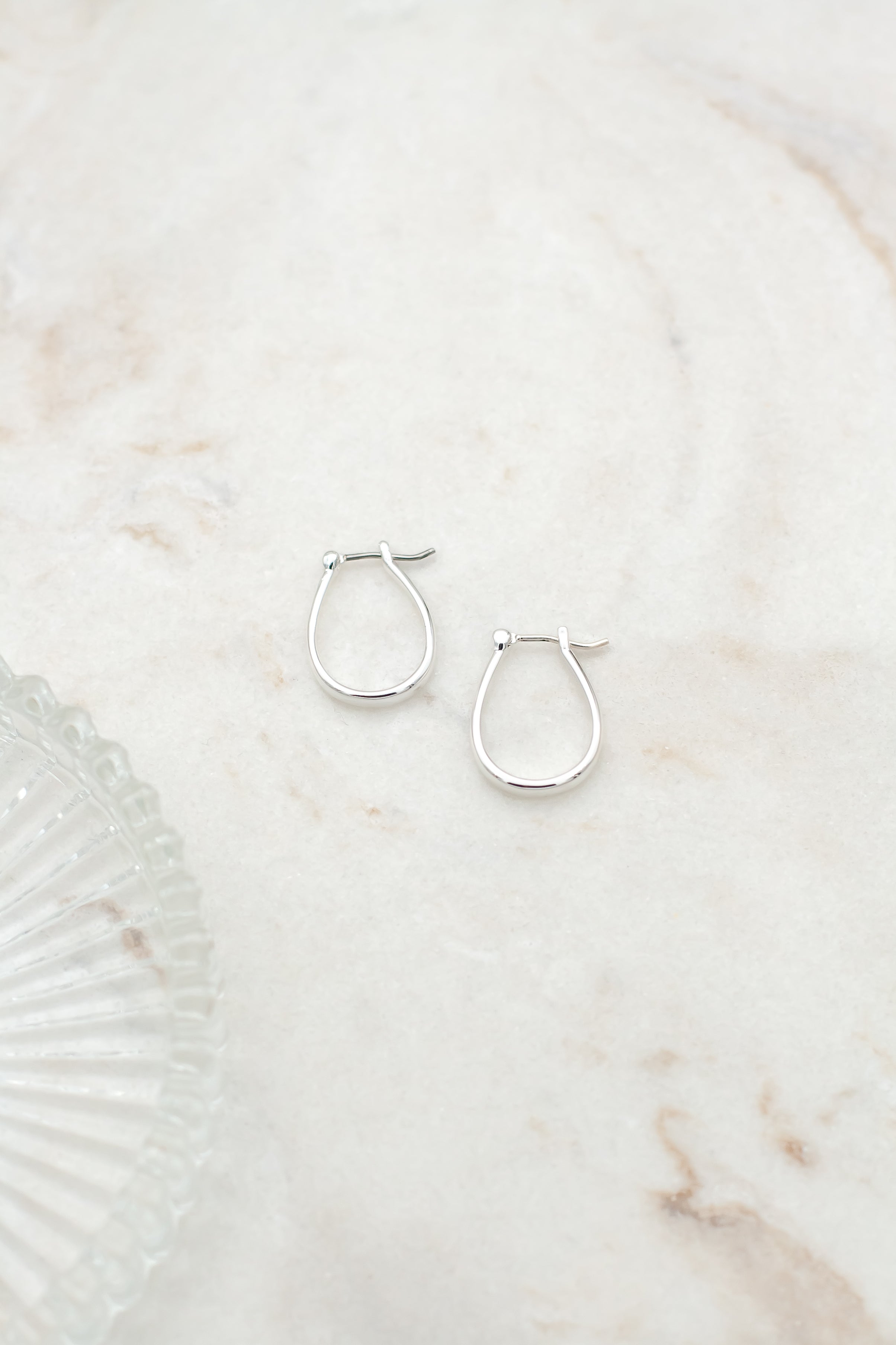 Chiara petite earrings silver