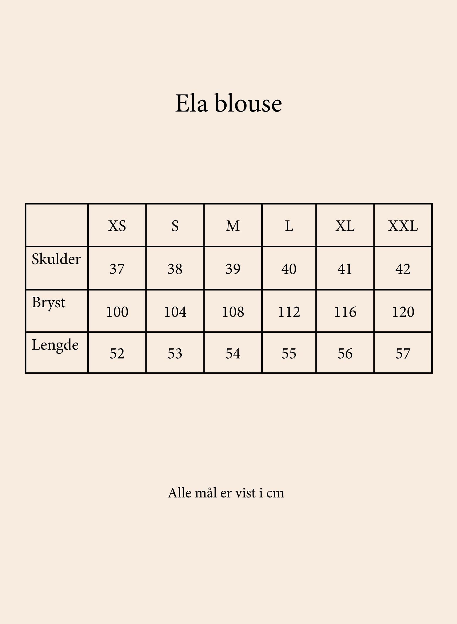 Secrets by B - Ela bluse