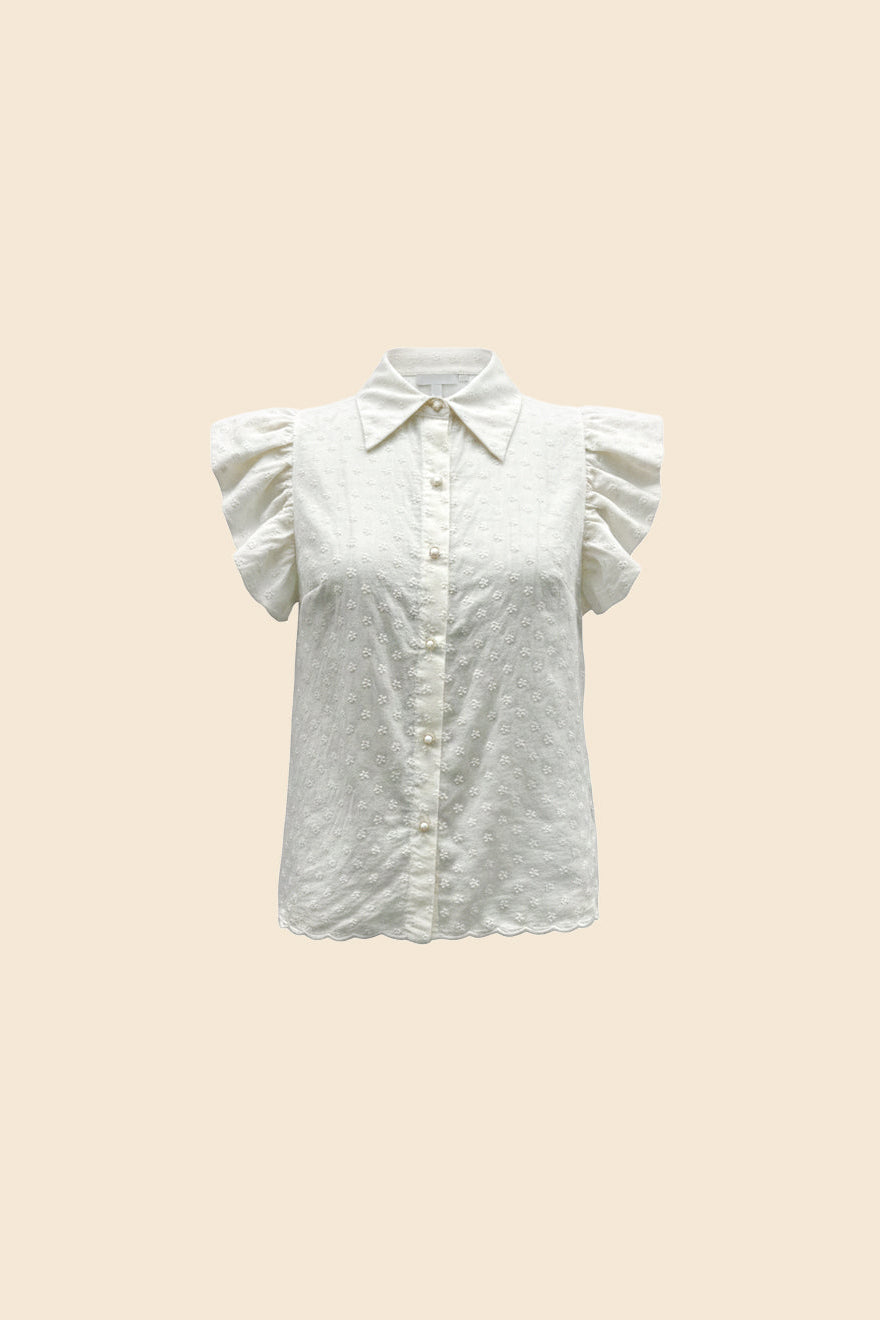 Secrets by B - Elodie bluse creme